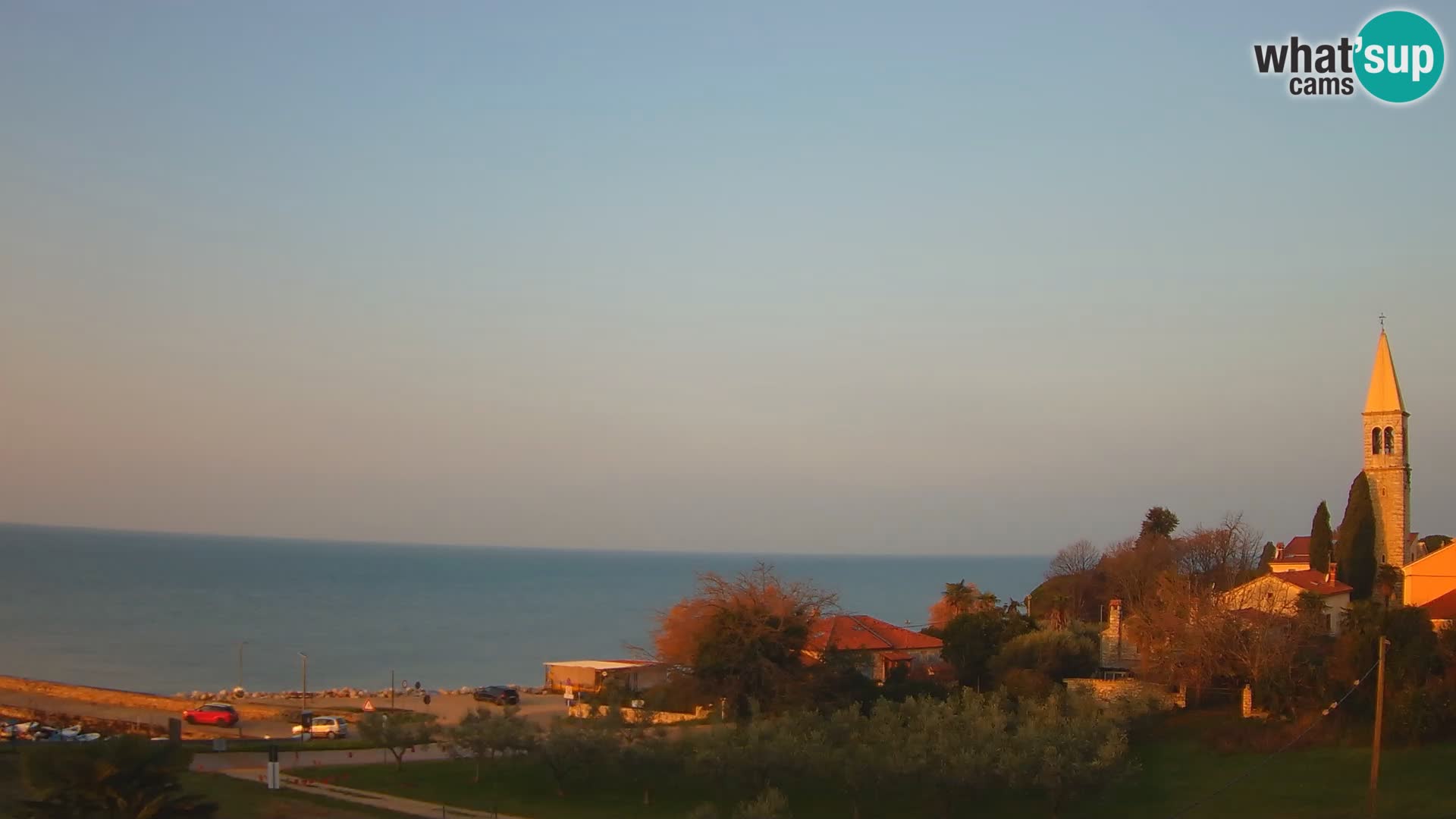 Umag spletna kamera Lovrečica – Istra – Hrvaška