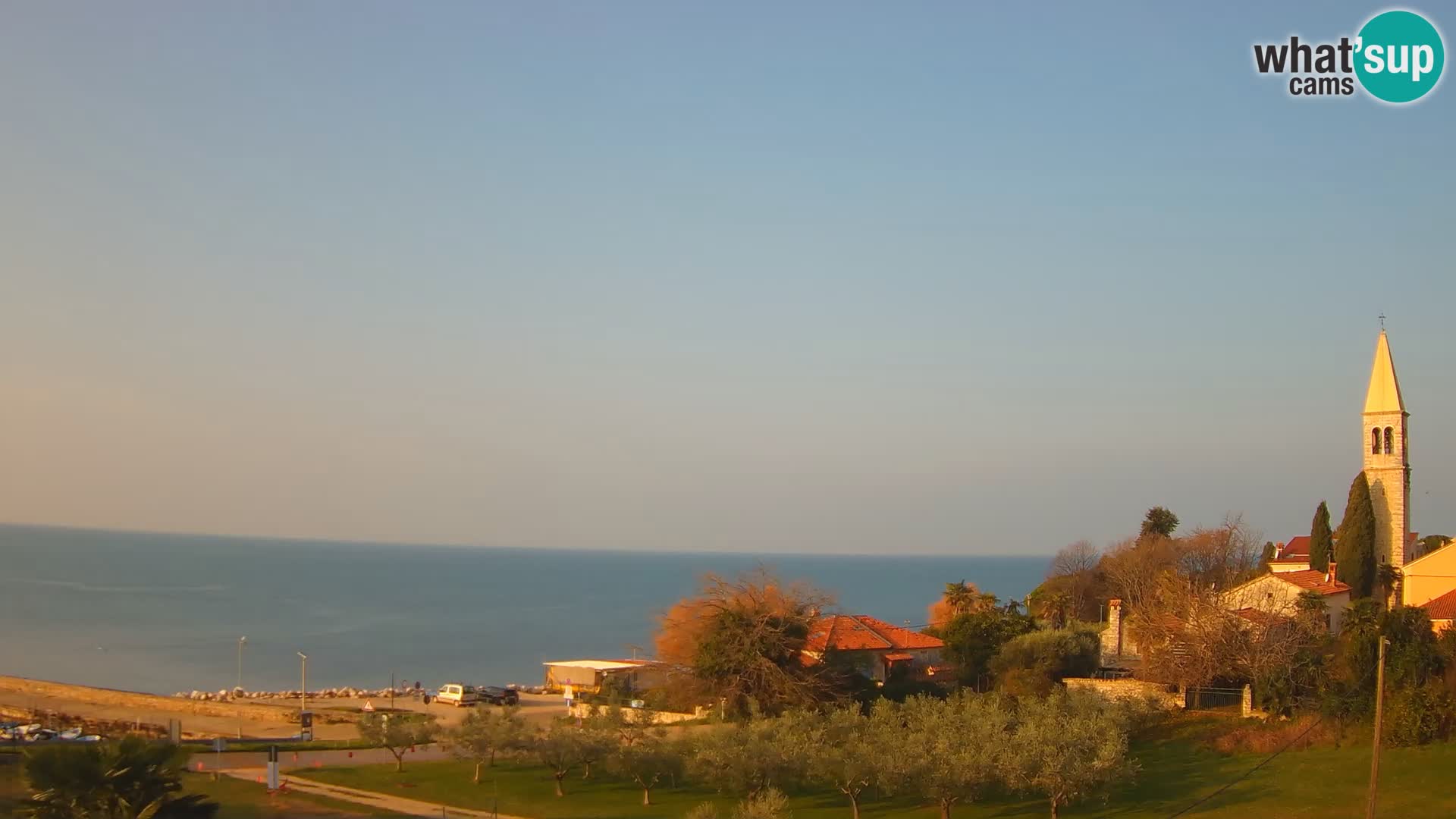 Umag spletna kamera Lovrečica – Istra – Hrvaška