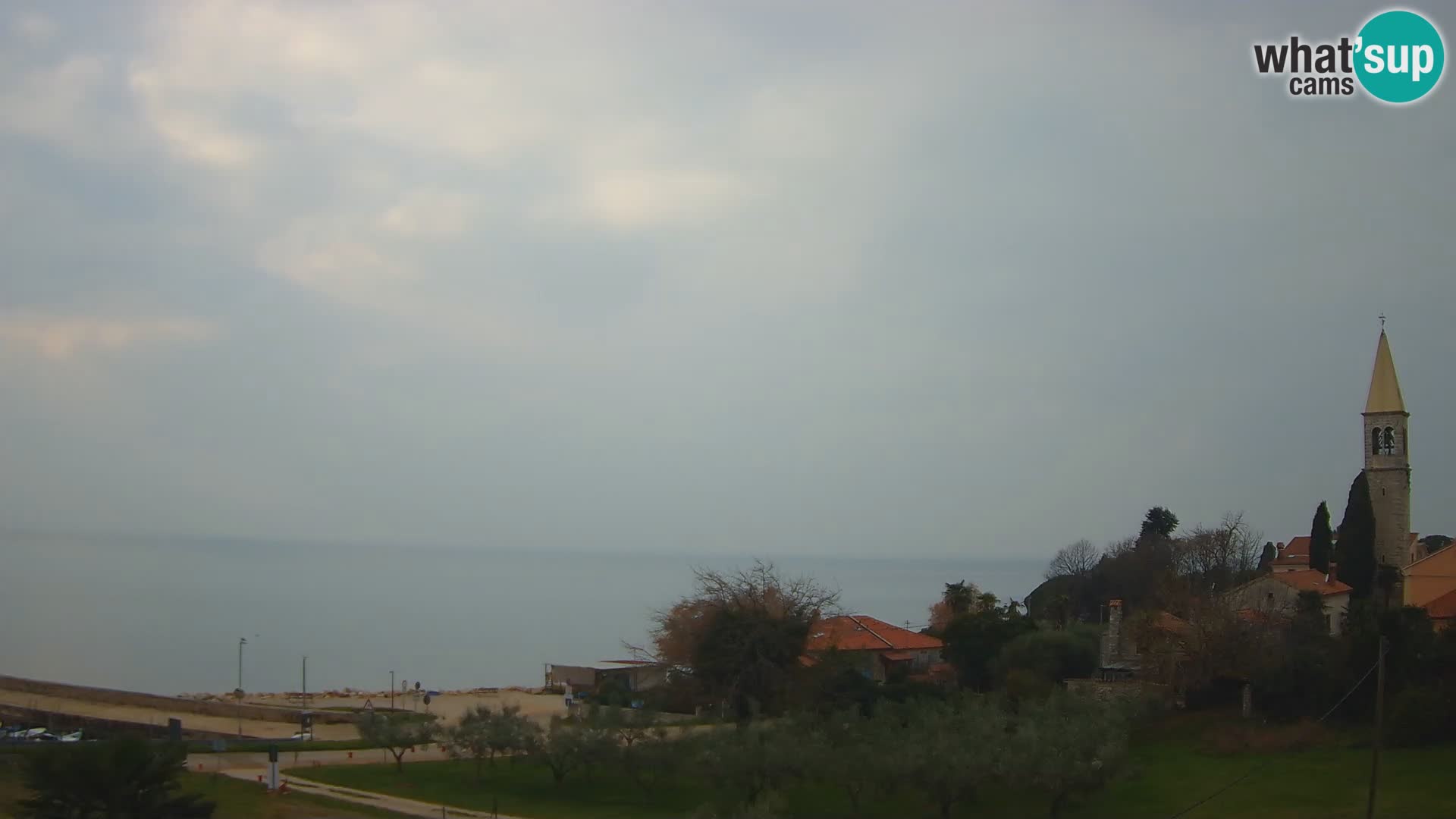 Umag Webcam uživo Lovrečica / San Lorenzo – Istra – Hrvatska