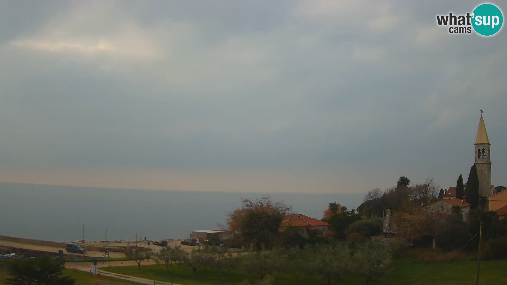 Umag Webcam uživo Lovrečica / San Lorenzo – Istra – Hrvatska