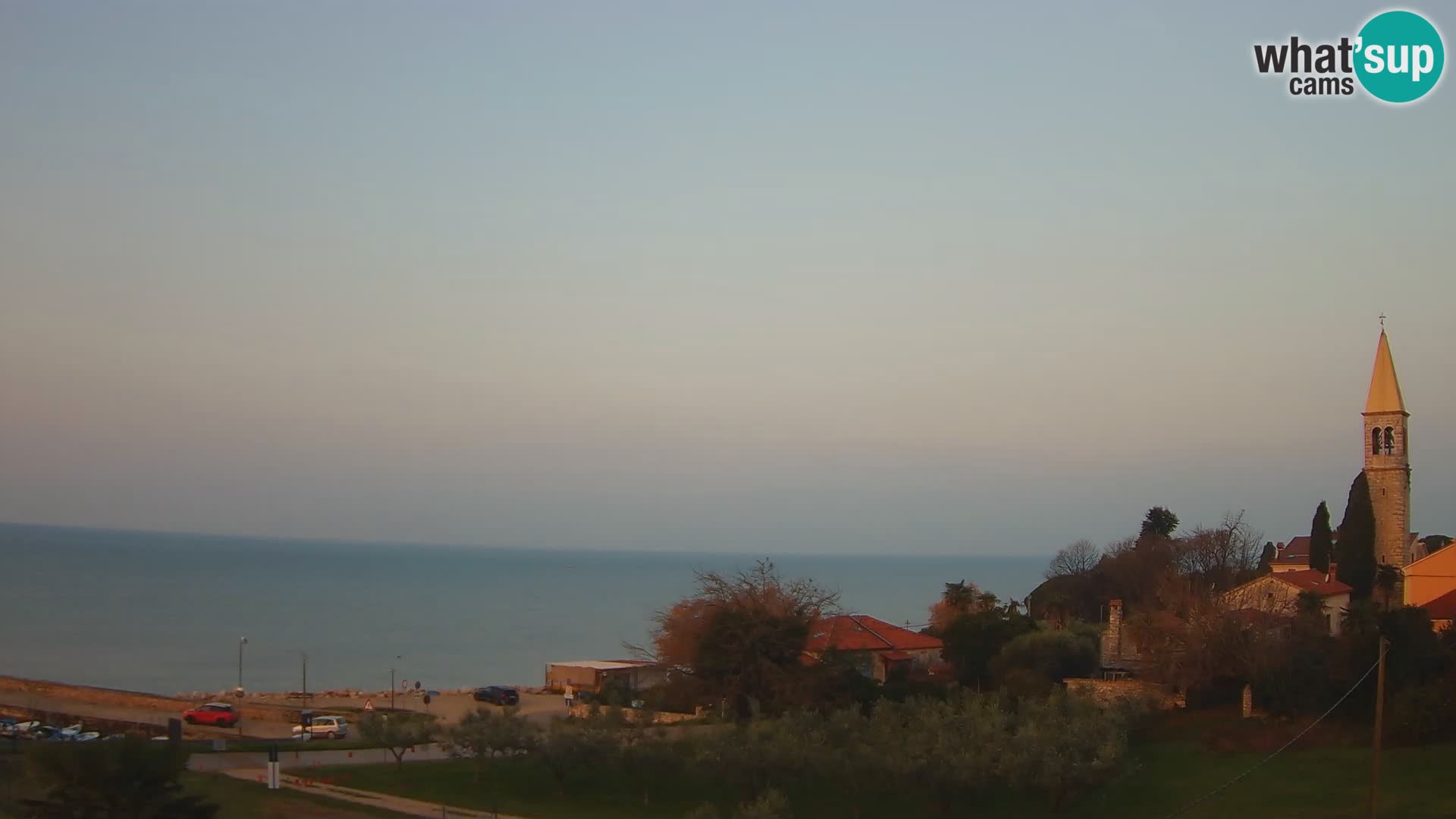 Umag spletna kamera Lovrečica – Istra – Hrvaška