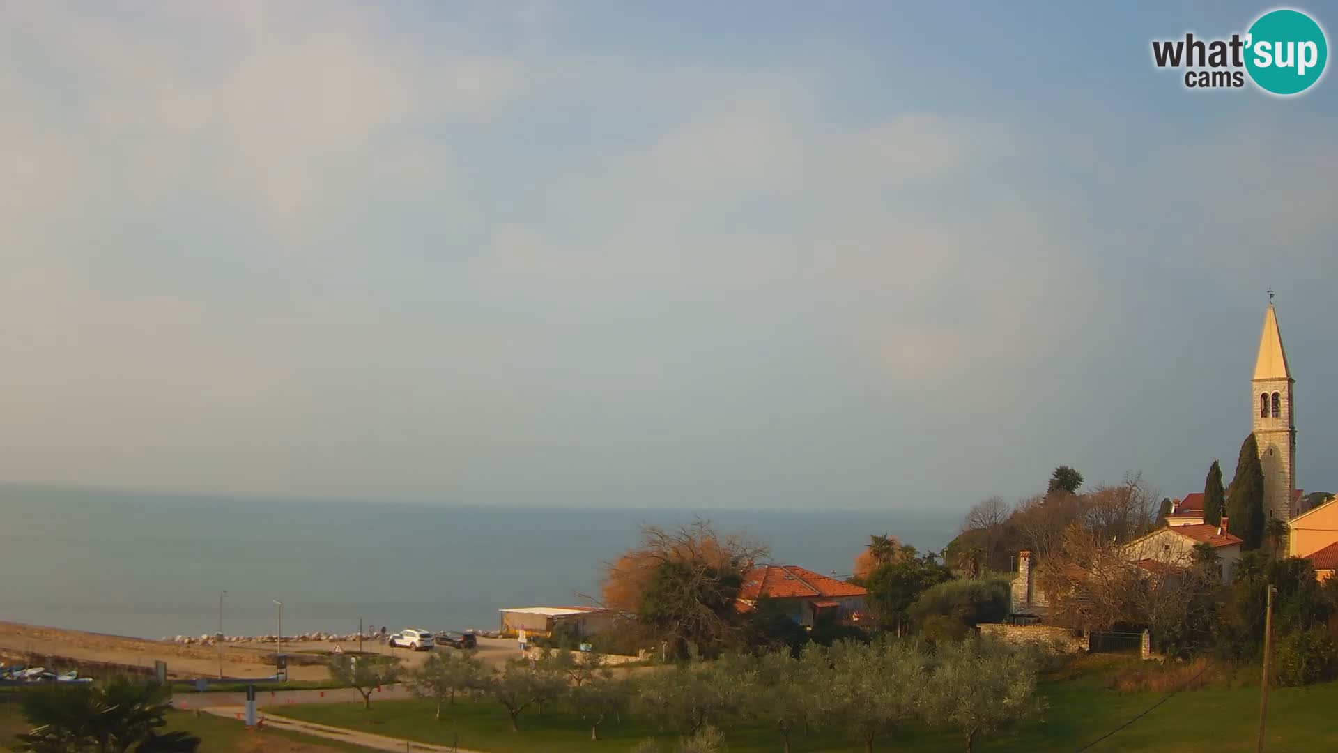 Umag Webcam uživo Lovrečica / San Lorenzo – Istra – Hrvatska