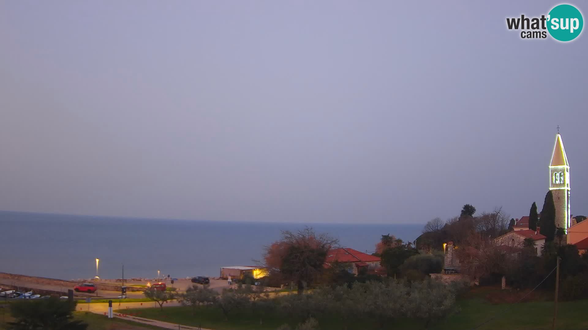 Umag Webcam uživo Lovrečica / San Lorenzo – Istra – Hrvatska