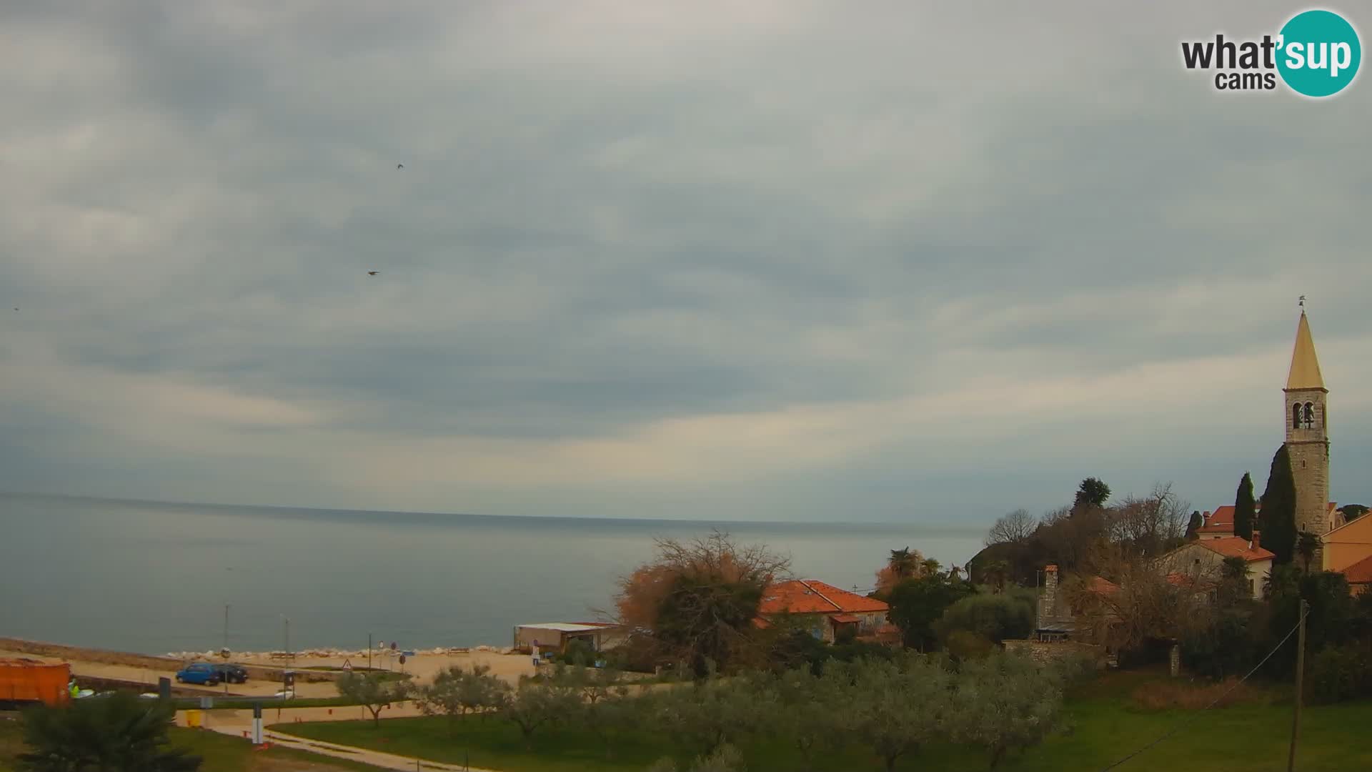 Umag spletna kamera Lovrečica – Istra – Hrvaška