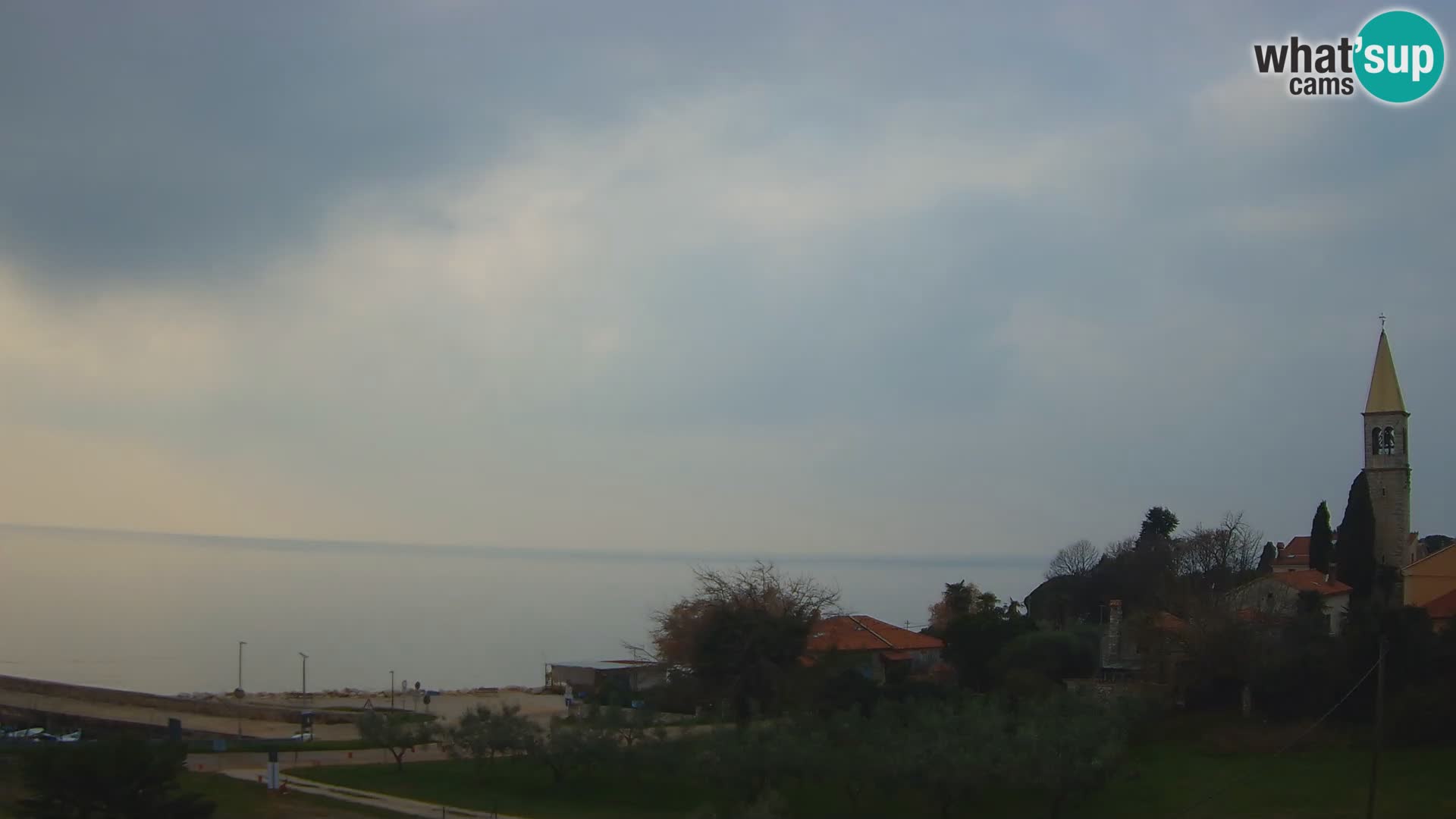 Umag Webcam en direct Lovrečica / San Lorenzo – Istrie – Croatie