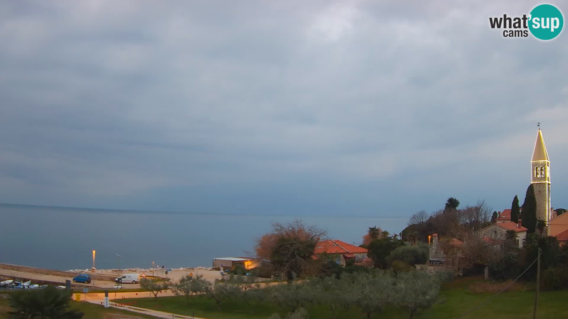 Umag spletna kamera Lovrečica – Istra – Hrvaška