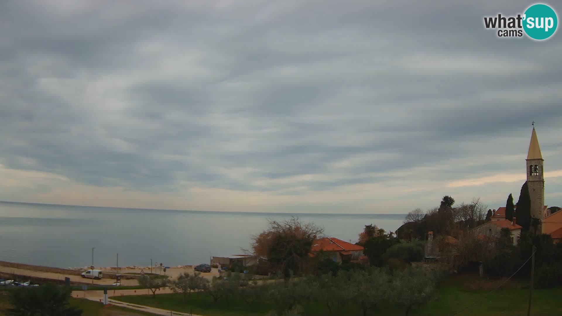 Umag spletna kamera Lovrečica – Istra – Hrvaška