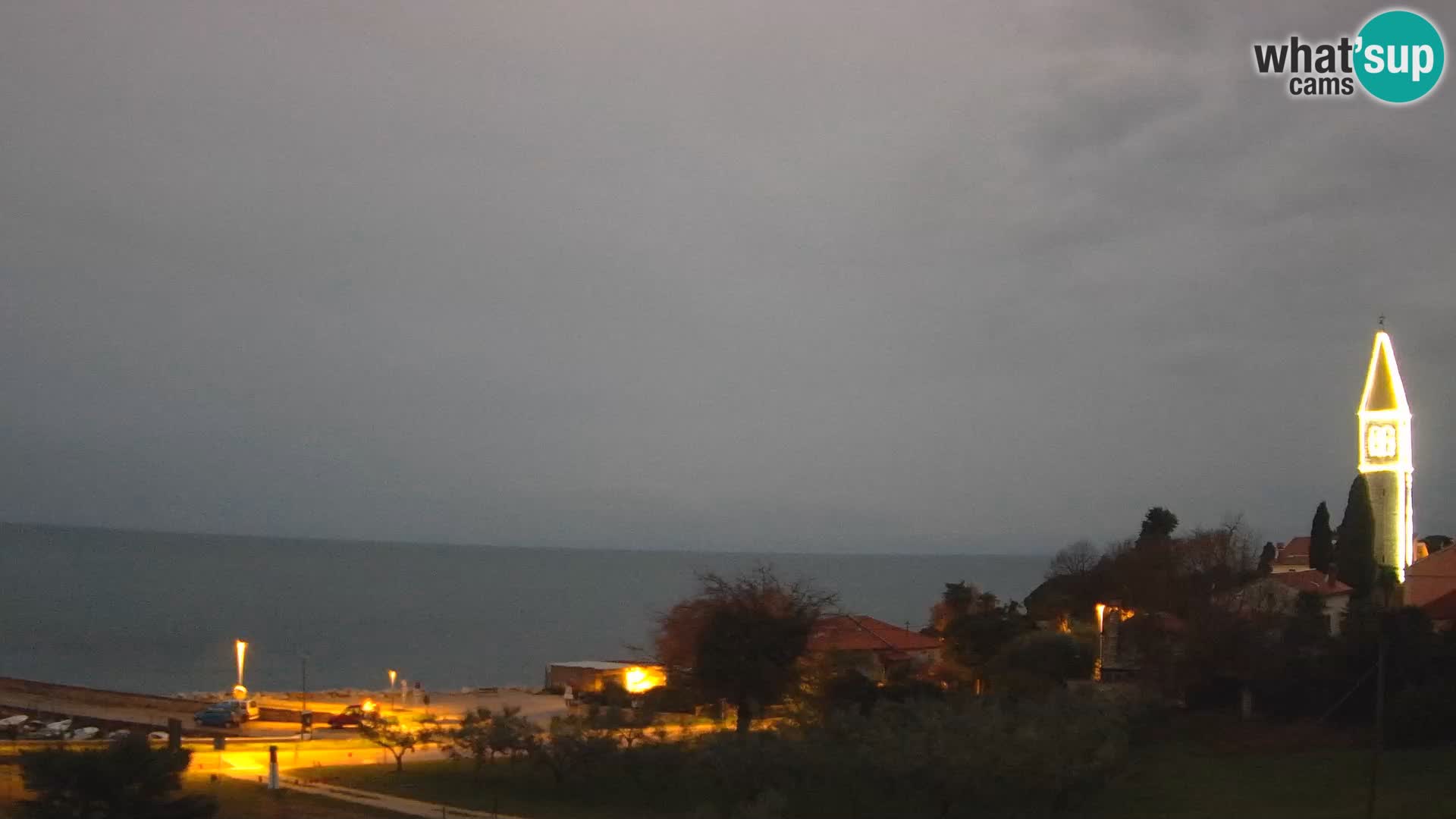 Umag Webcam uživo Lovrečica / San Lorenzo – Istra – Hrvatska