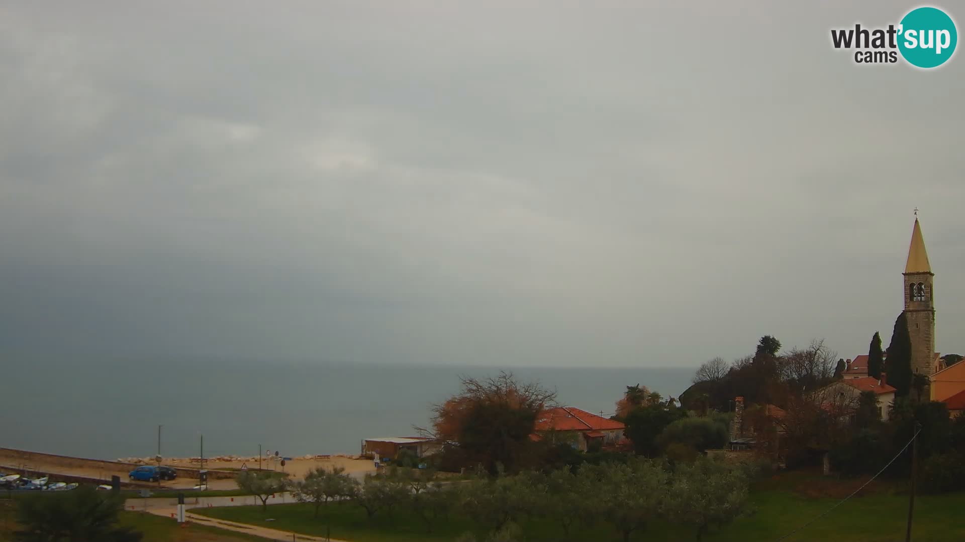Umag Webcam uživo Lovrečica / San Lorenzo – Istra – Hrvatska