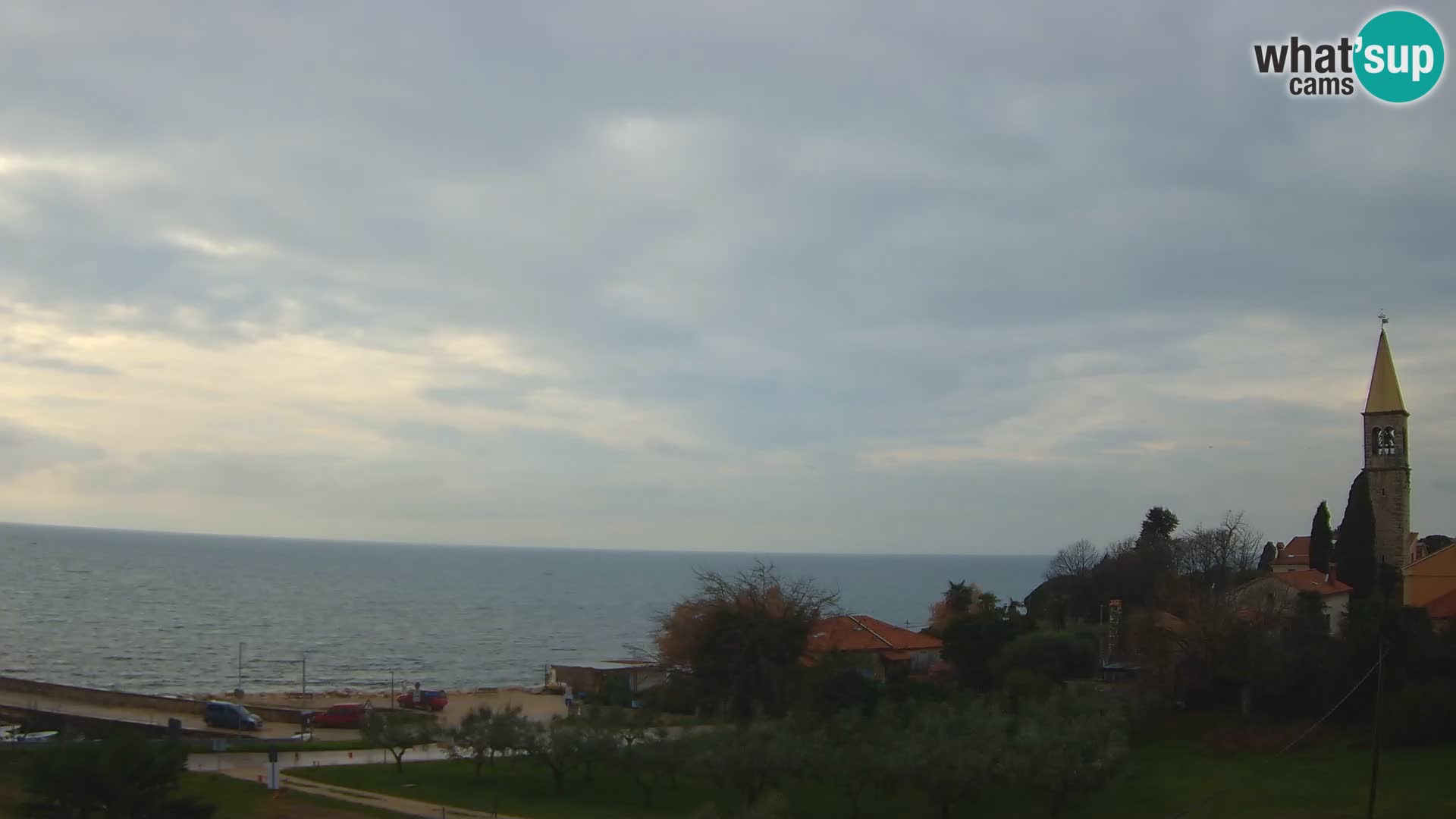 Umag Webcam en direct Lovrečica / San Lorenzo – Istrie – Croatie