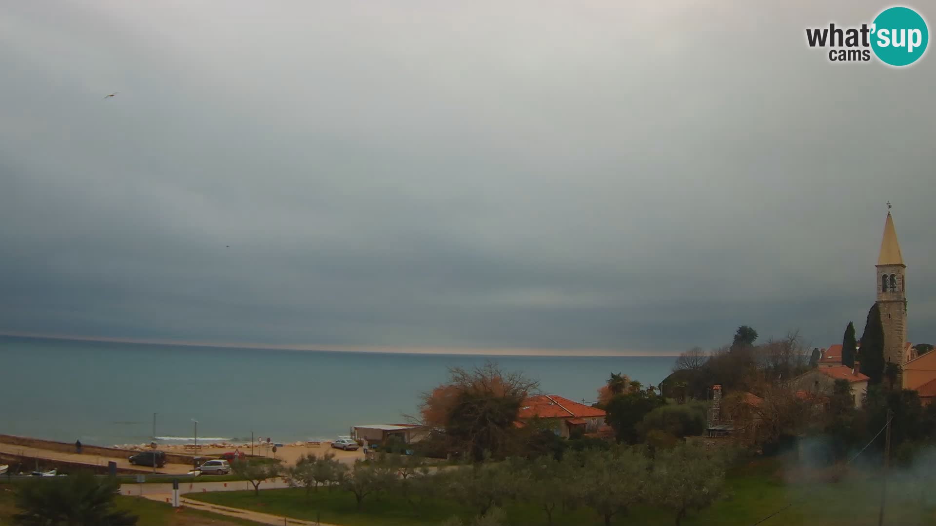 Umag spletna kamera Lovrečica – Istra – Hrvaška