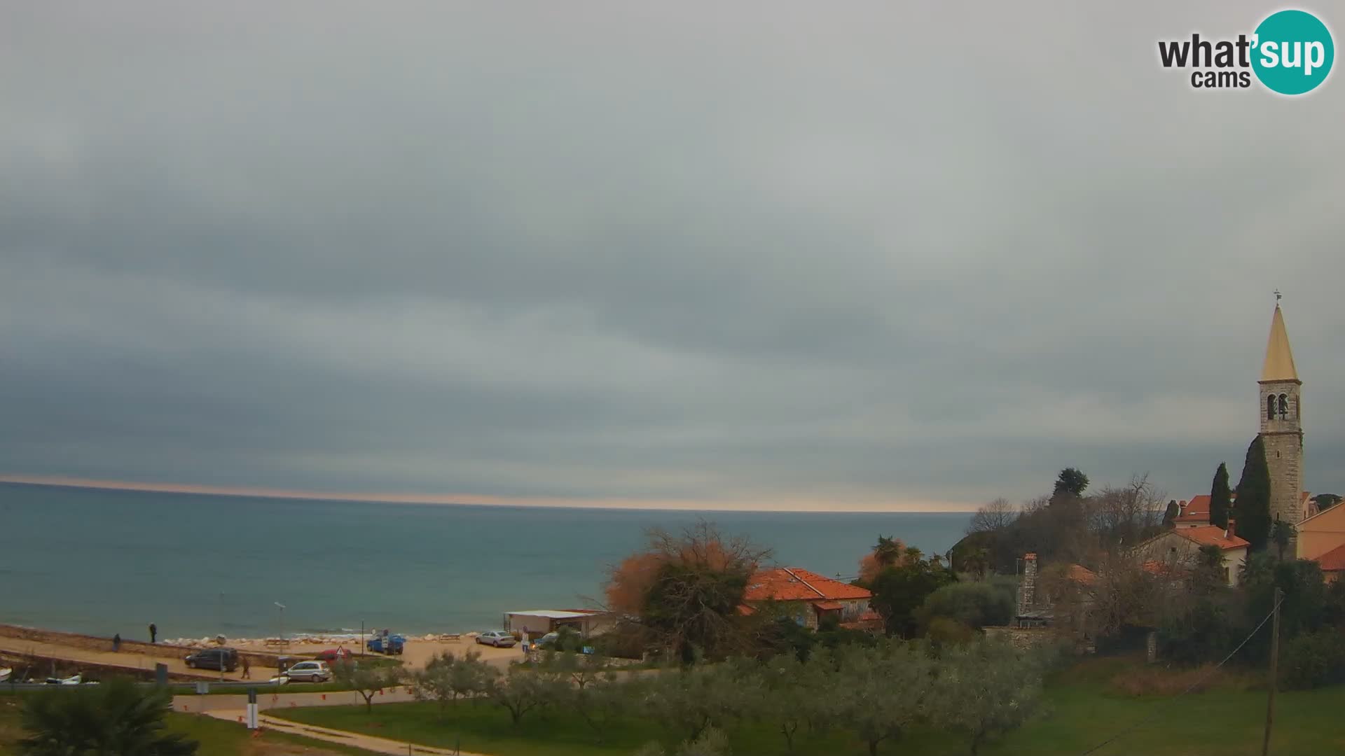 Umag spletna kamera Lovrečica – Istra – Hrvaška