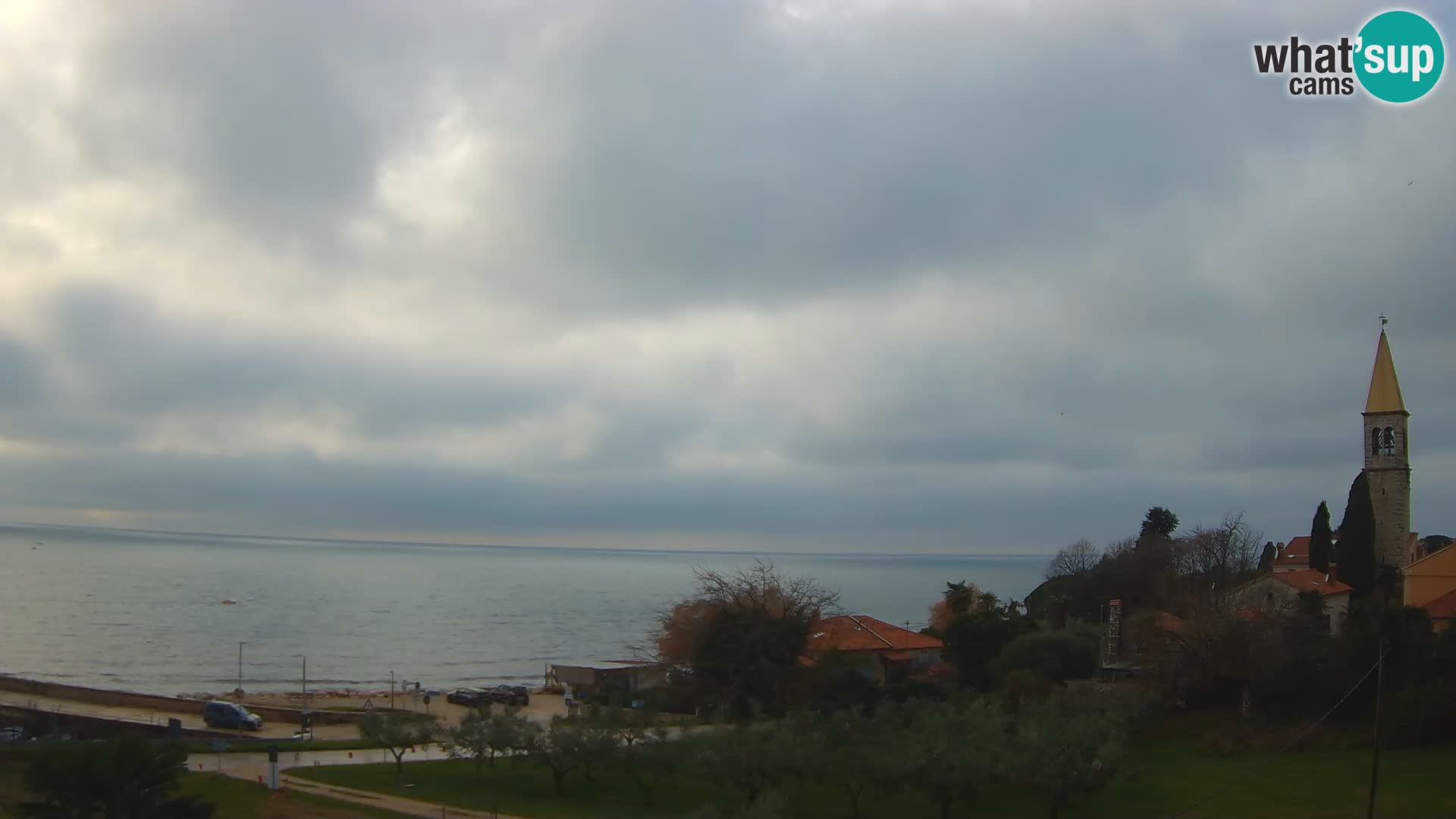 Umag spletna kamera Lovrečica – Istra – Hrvaška