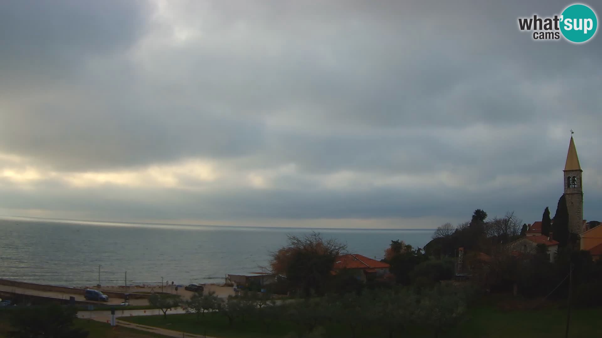 Umag Webcam uživo Lovrečica / San Lorenzo – Istra – Hrvatska