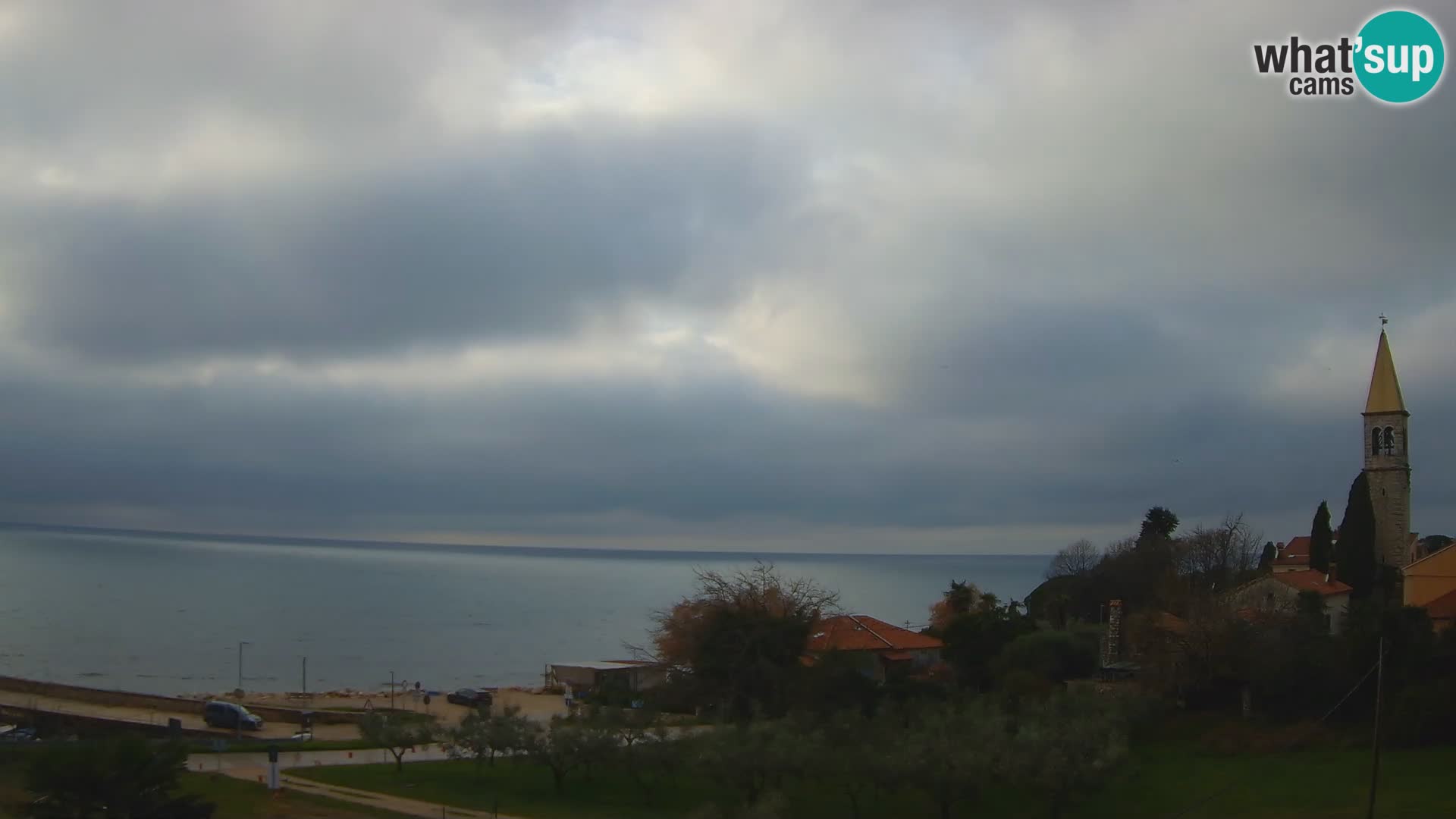 Umag spletna kamera Lovrečica – Istra – Hrvaška