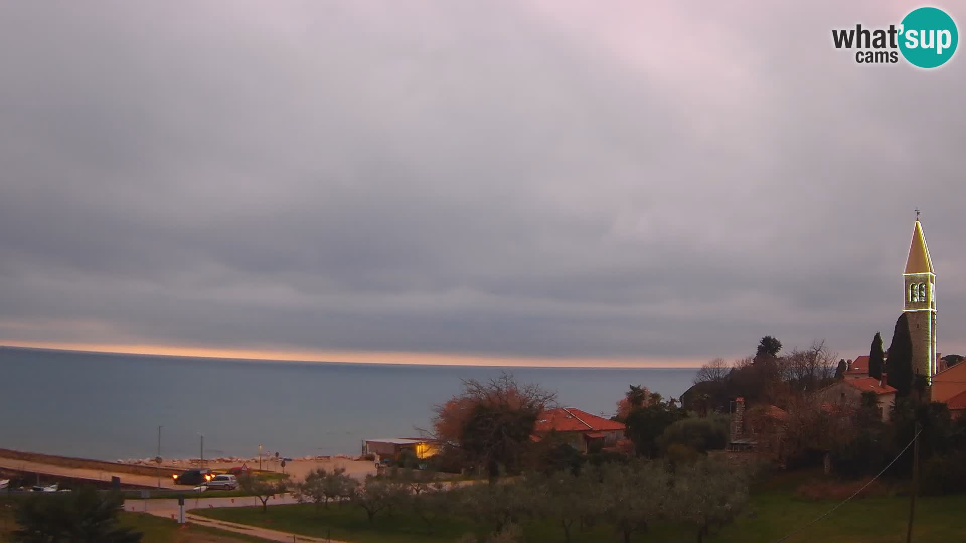 Umag spletna kamera Lovrečica – Istra – Hrvaška