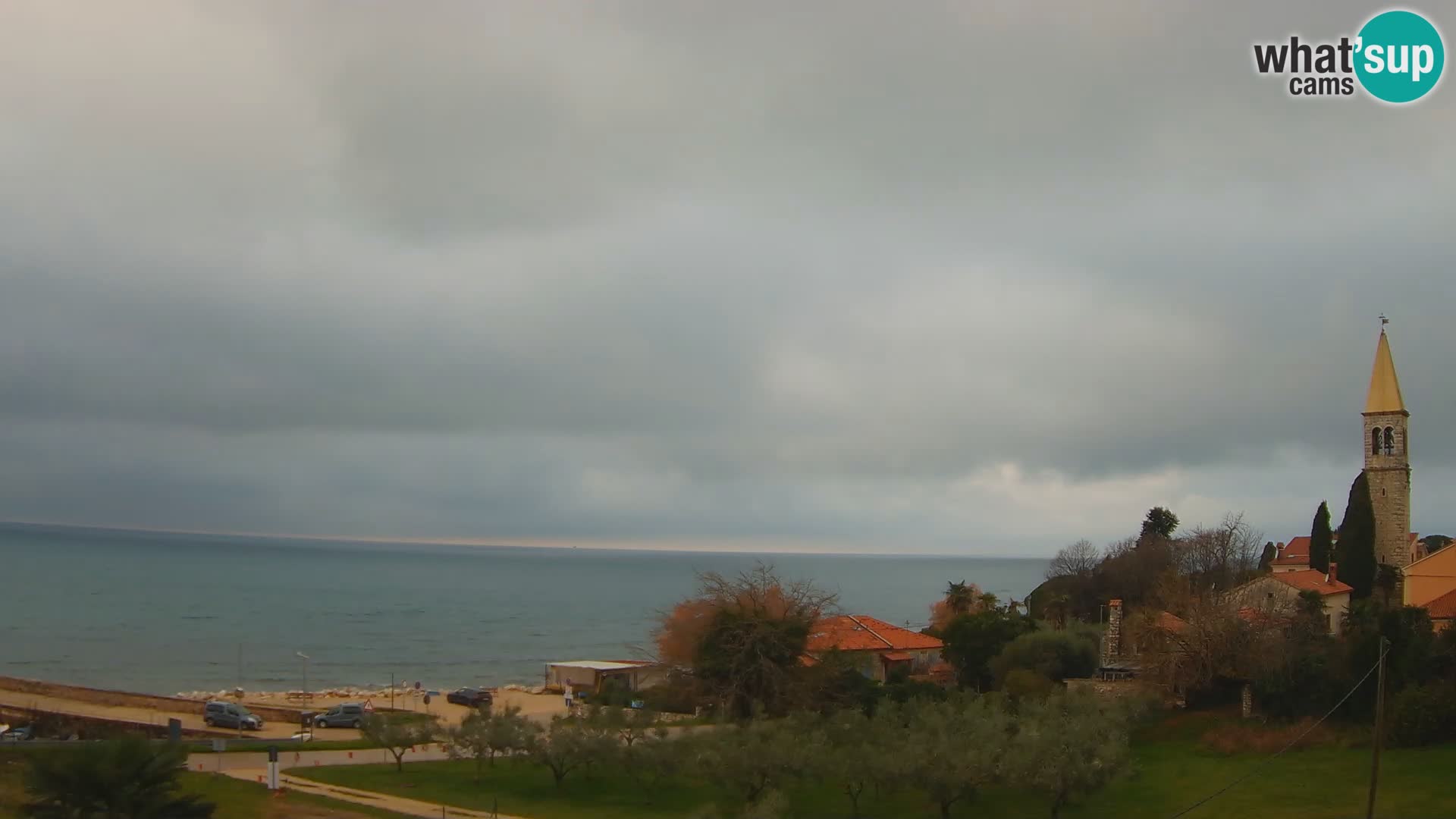 Umag spletna kamera Lovrečica – Istra – Hrvaška