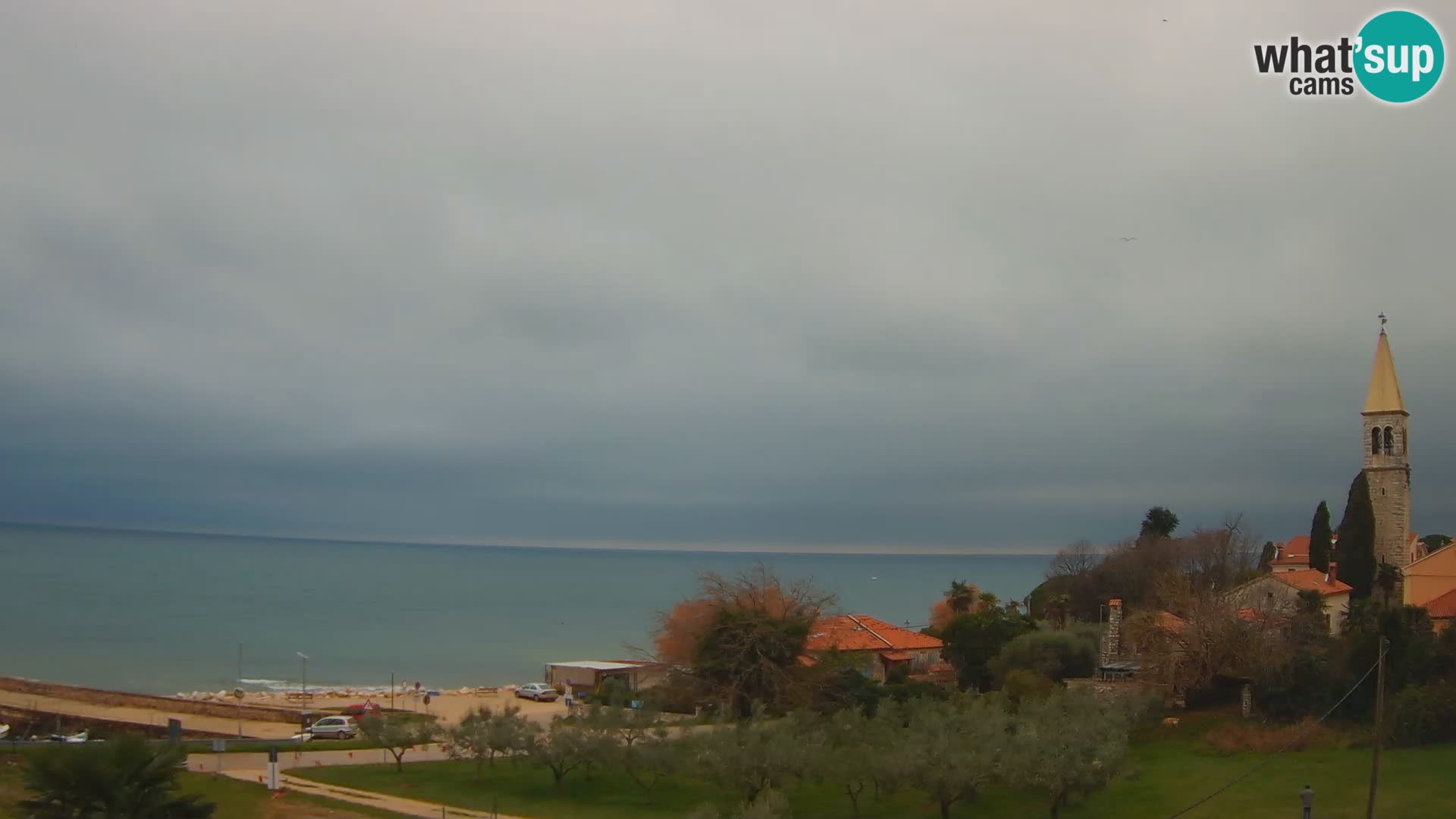 Umag spletna kamera Lovrečica – Istra – Hrvaška