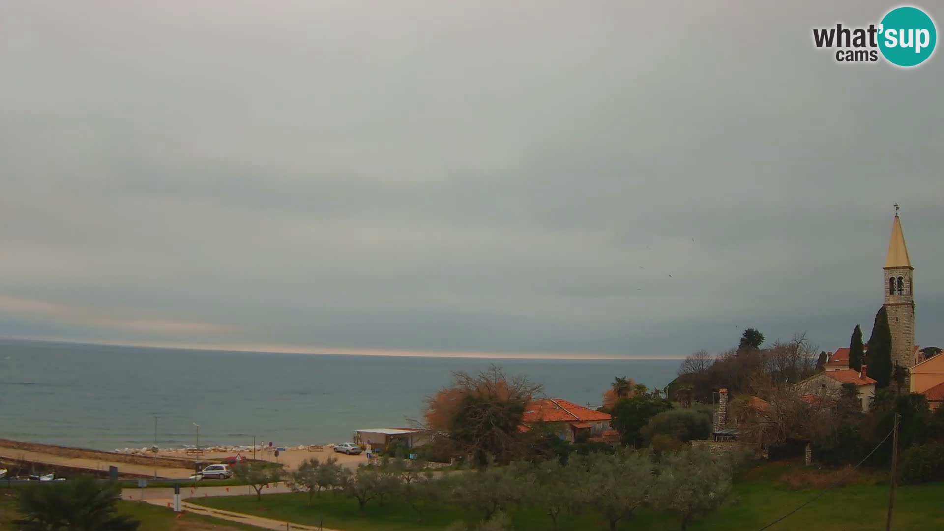 Umag spletna kamera Lovrečica – Istra – Hrvaška