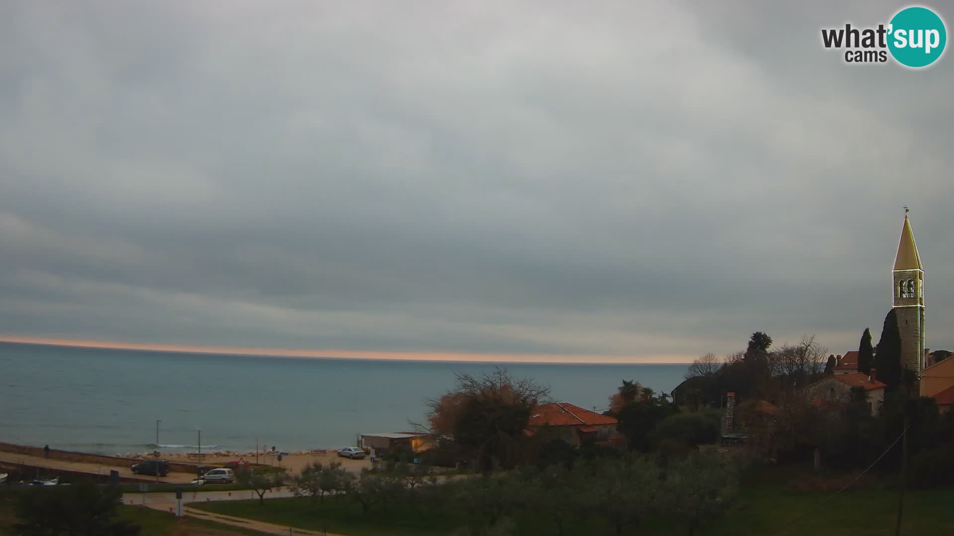 Umag Webcam uživo Lovrečica / San Lorenzo – Istra – Hrvatska