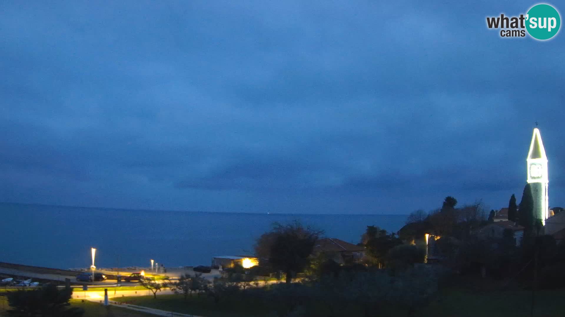 Umag Webcam en direct Lovrečica / San Lorenzo – Istrie – Croatie