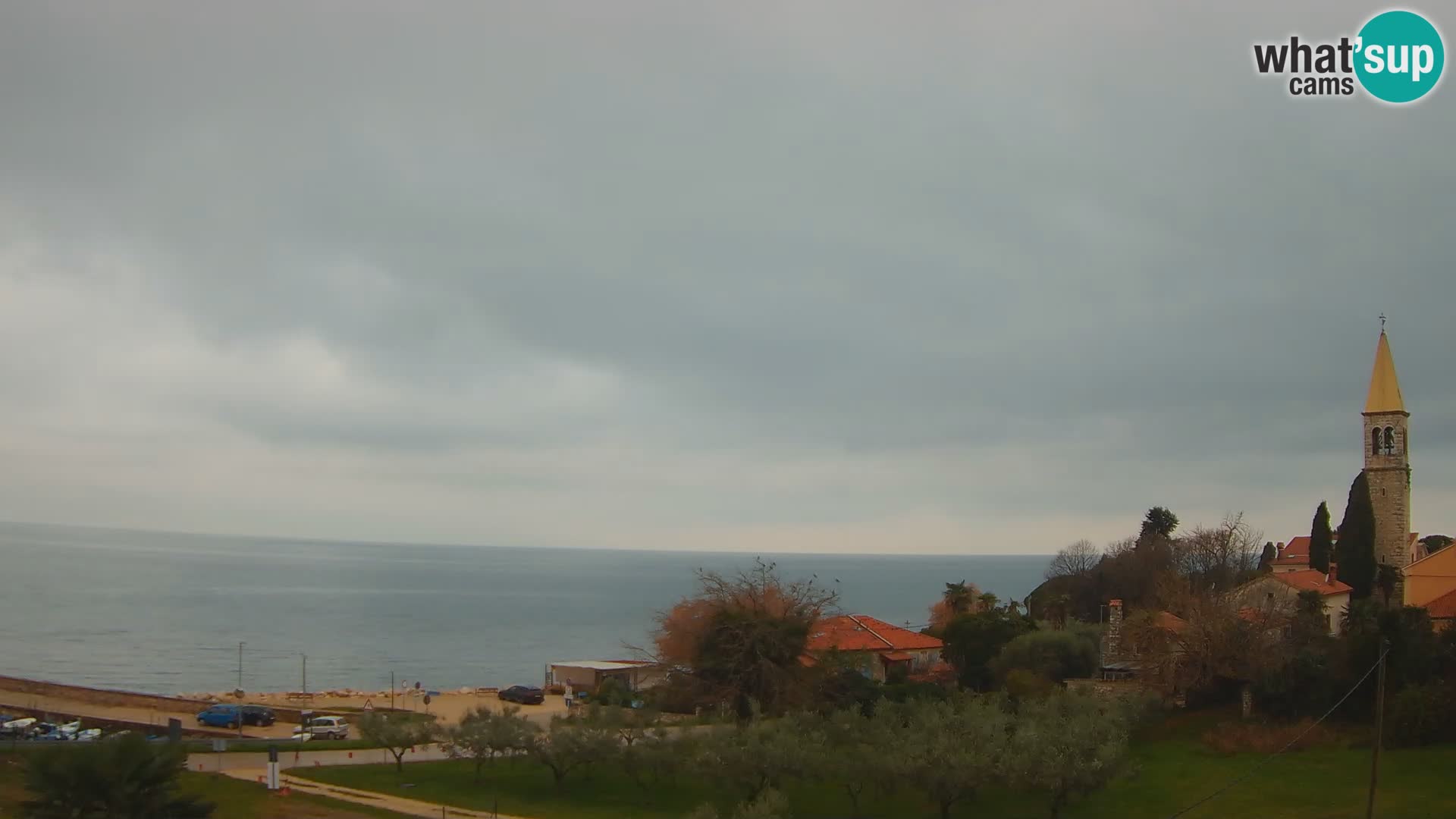 Umag Webcam en direct Lovrečica / San Lorenzo – Istrie – Croatie
