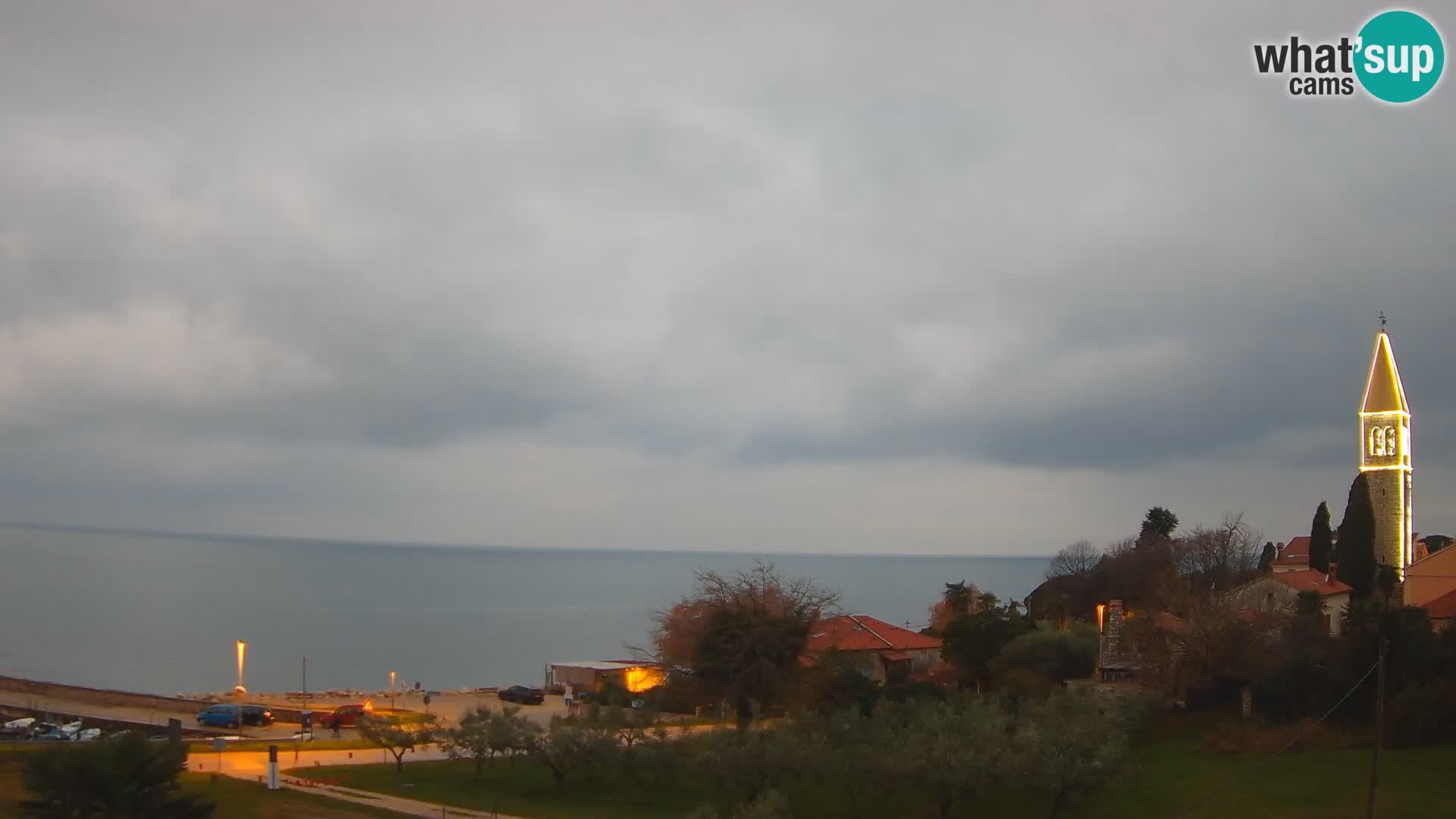 Umag Webcam en direct Lovrečica / San Lorenzo – Istrie – Croatie