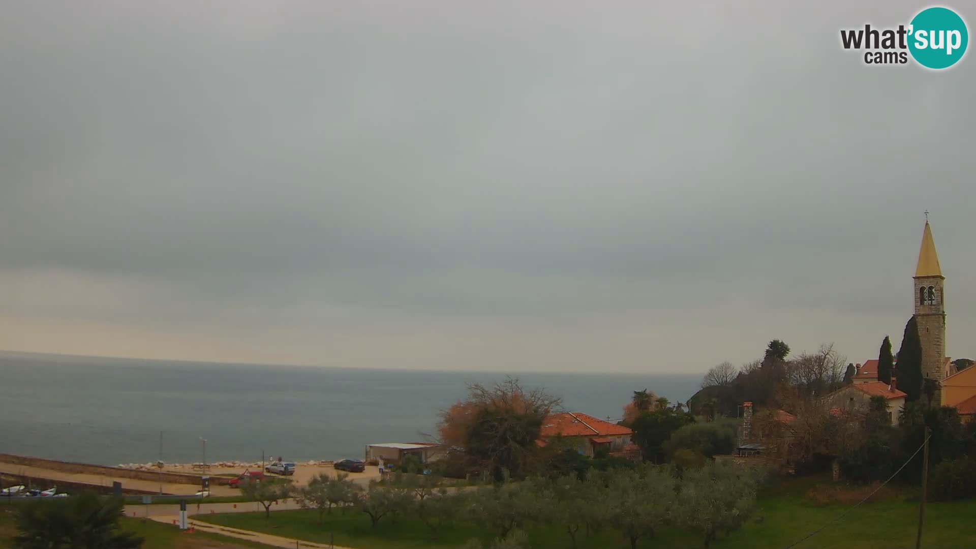 Umag spletna kamera Lovrečica – Istra – Hrvaška