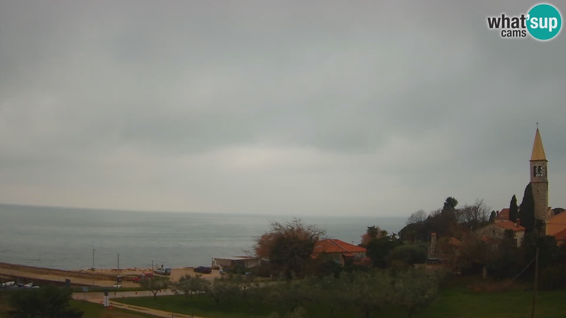 Umag Webcam uživo Lovrečica / San Lorenzo – Istra – Hrvatska
