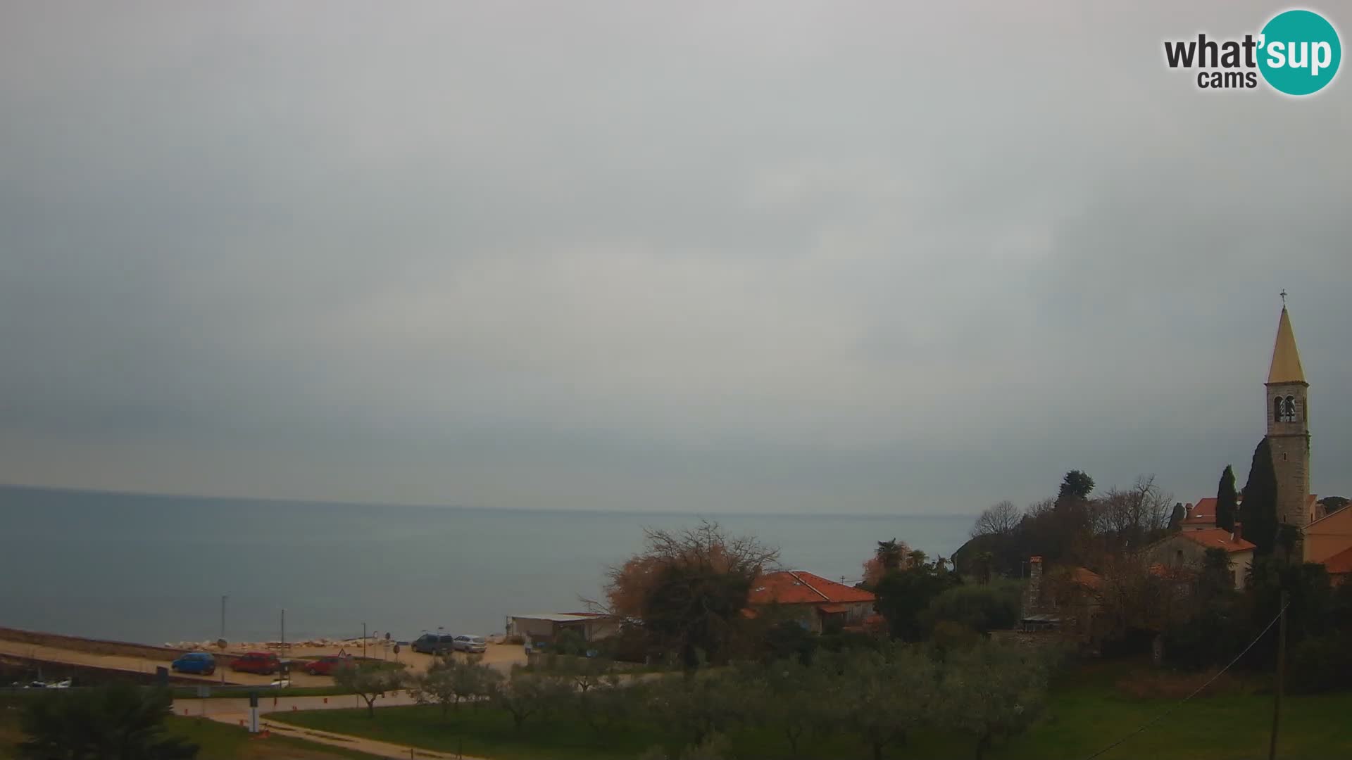 Umag spletna kamera Lovrečica – Istra – Hrvaška