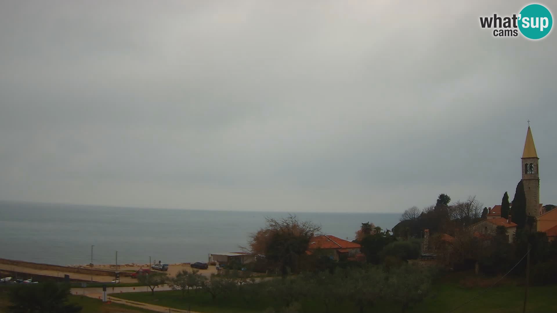 Umag Webcam en direct Lovrečica / San Lorenzo – Istrie – Croatie