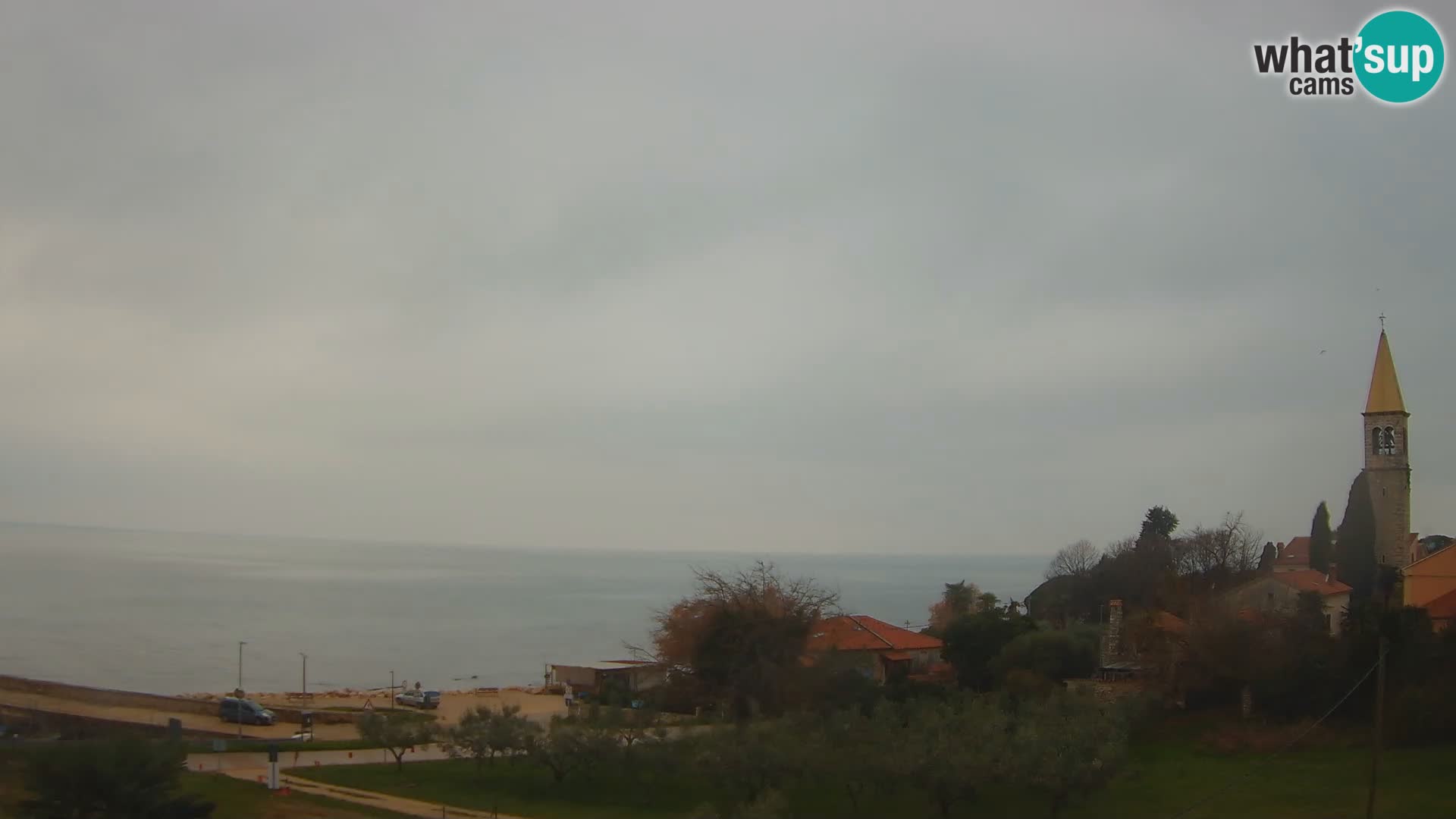 Umag Webcam en direct Lovrečica / San Lorenzo – Istrie – Croatie