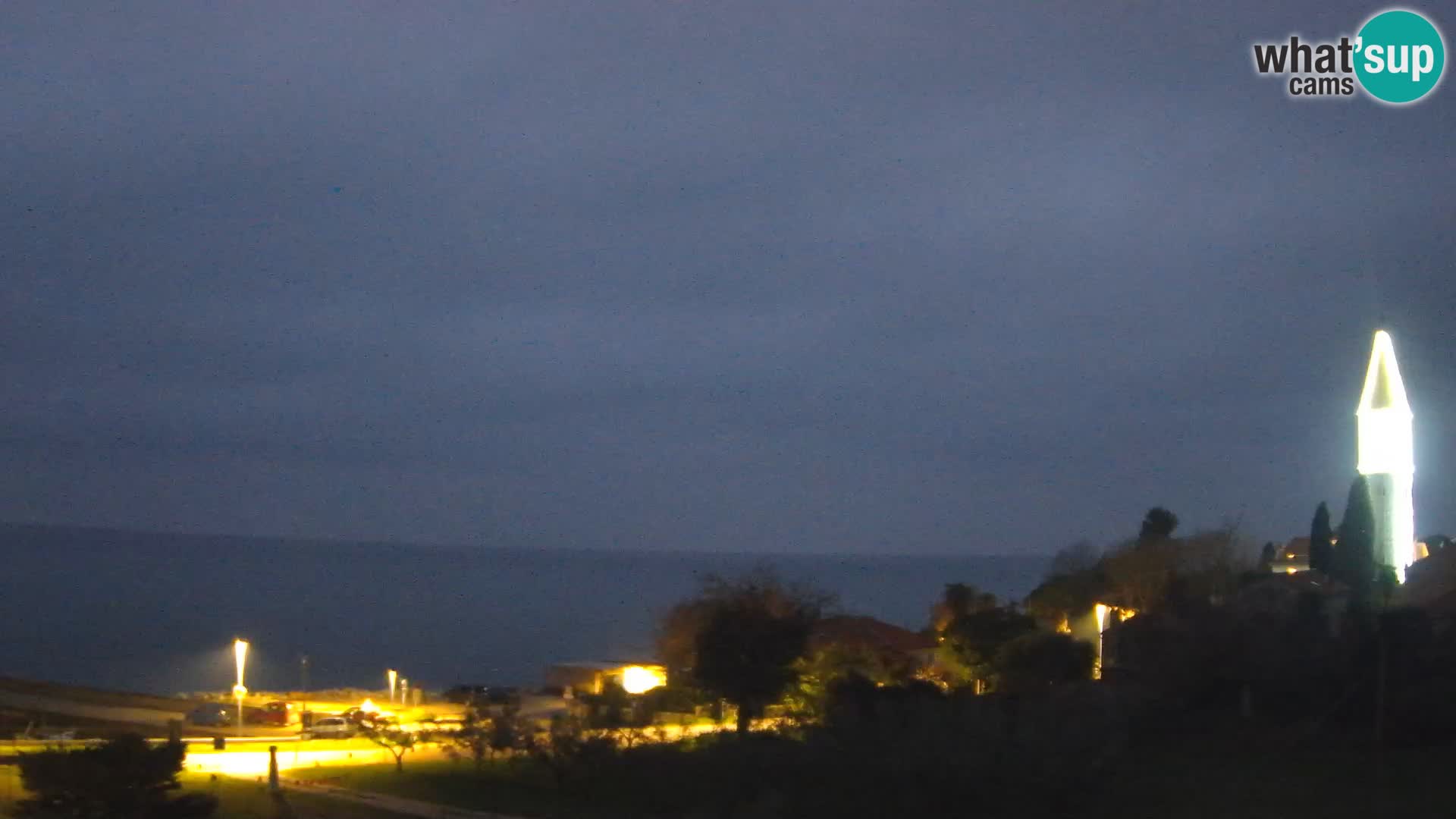 Umag Webcam en direct Lovrečica / San Lorenzo – Istrie – Croatie