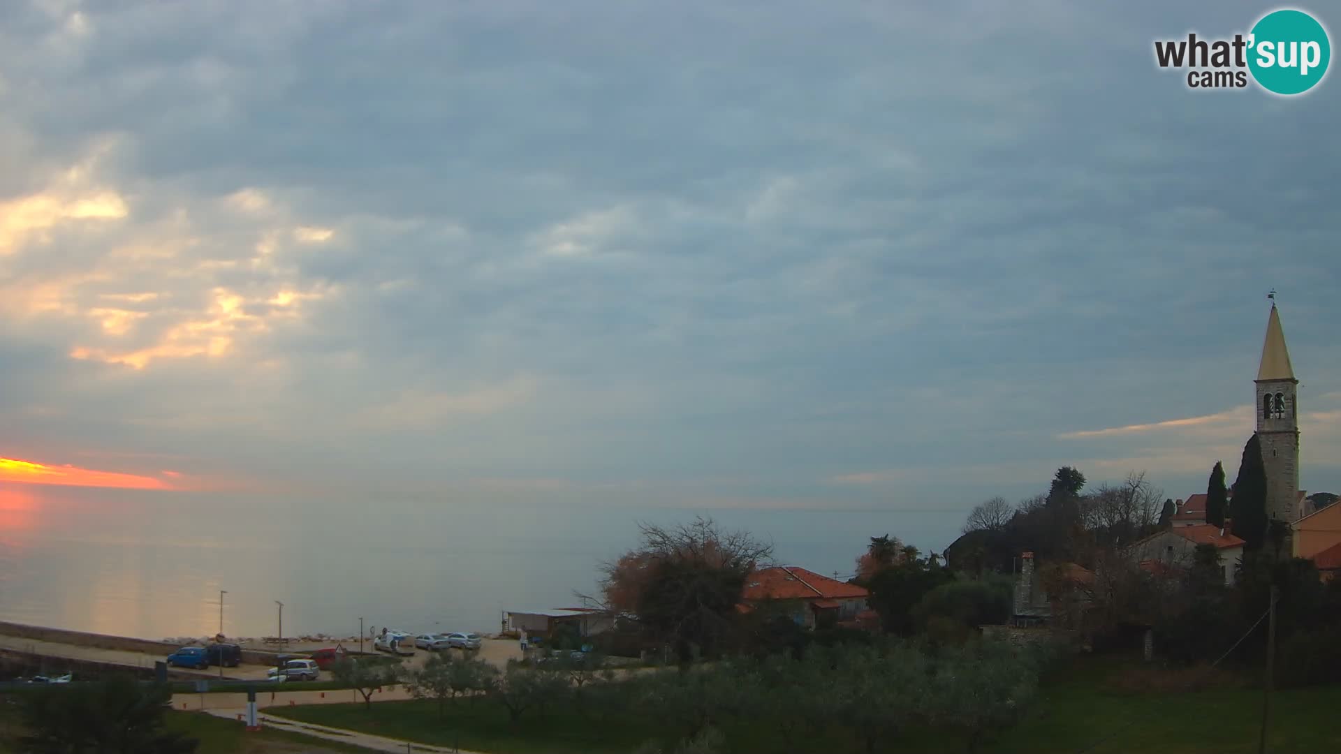 Umag Webcam uživo Lovrečica / San Lorenzo – Istra – Hrvatska