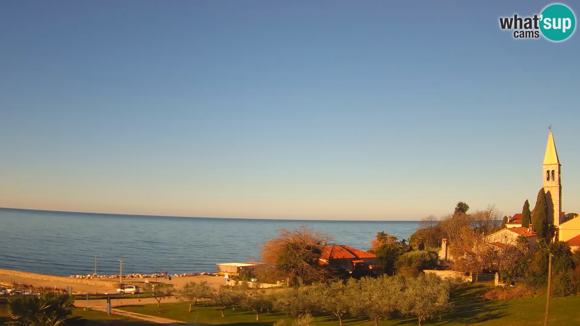 Umag Cámara web en vivo Lovrečica / San Lorenzo – Istria – Croacia