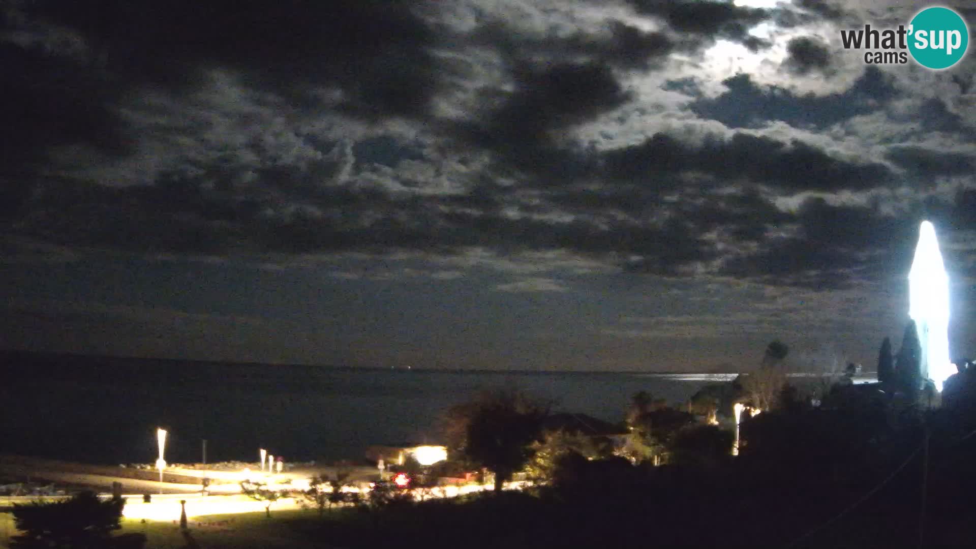 Umag Webcam en direct Lovrečica / San Lorenzo – Istrie – Croatie