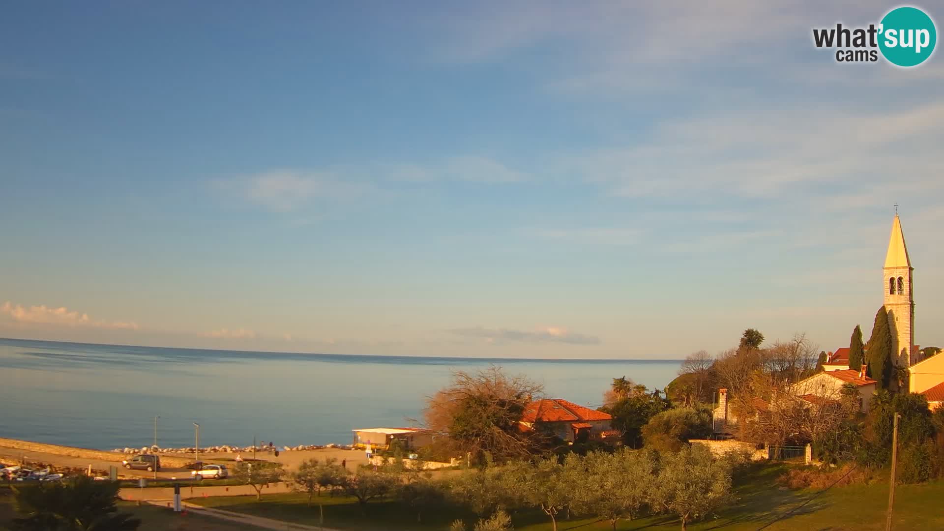 Umag Live Webcam Lovrečica / San Lorenzo – Istrien – Kroatien
