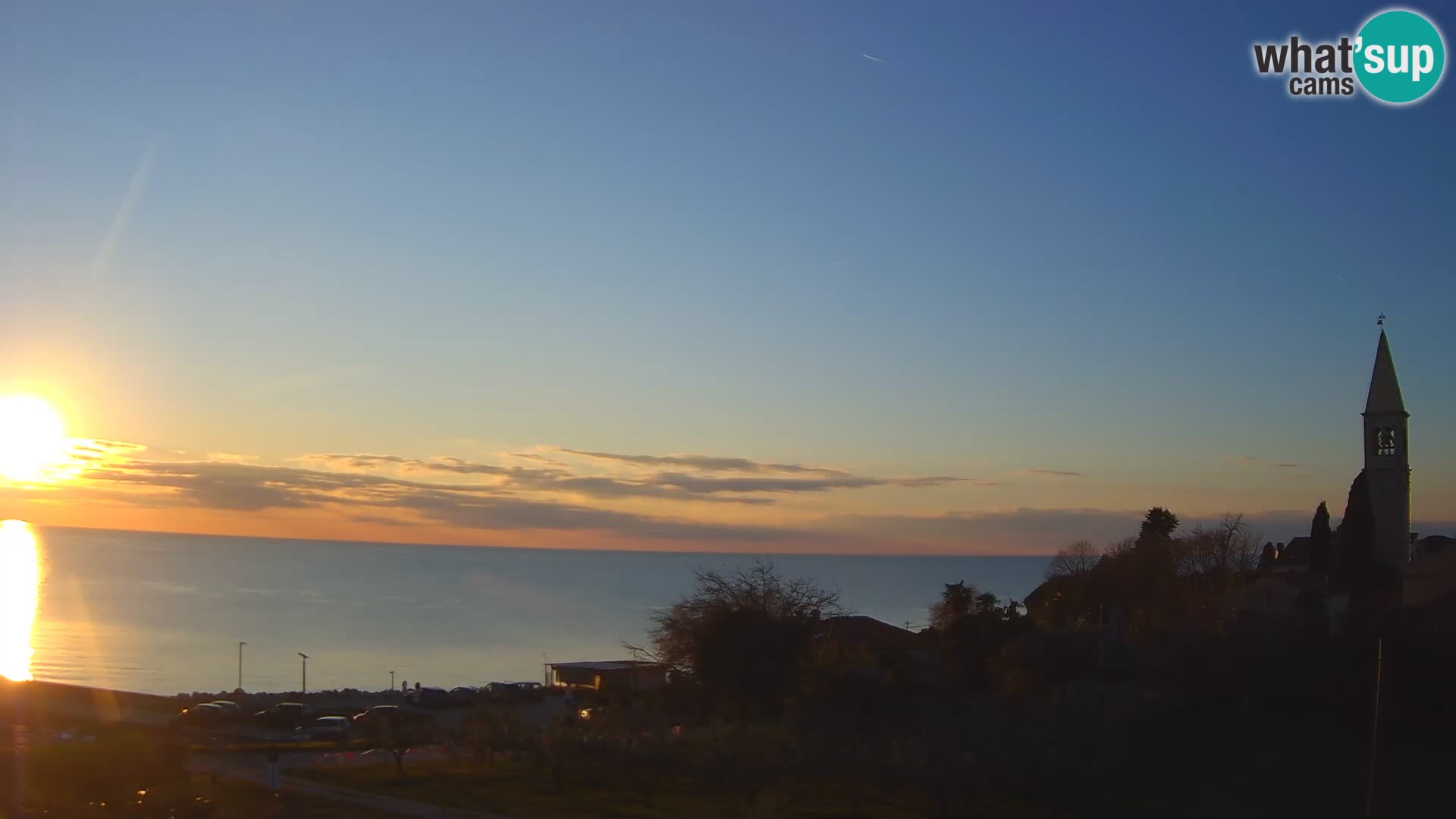 Umag spletna kamera Lovrečica – Istra – Hrvaška