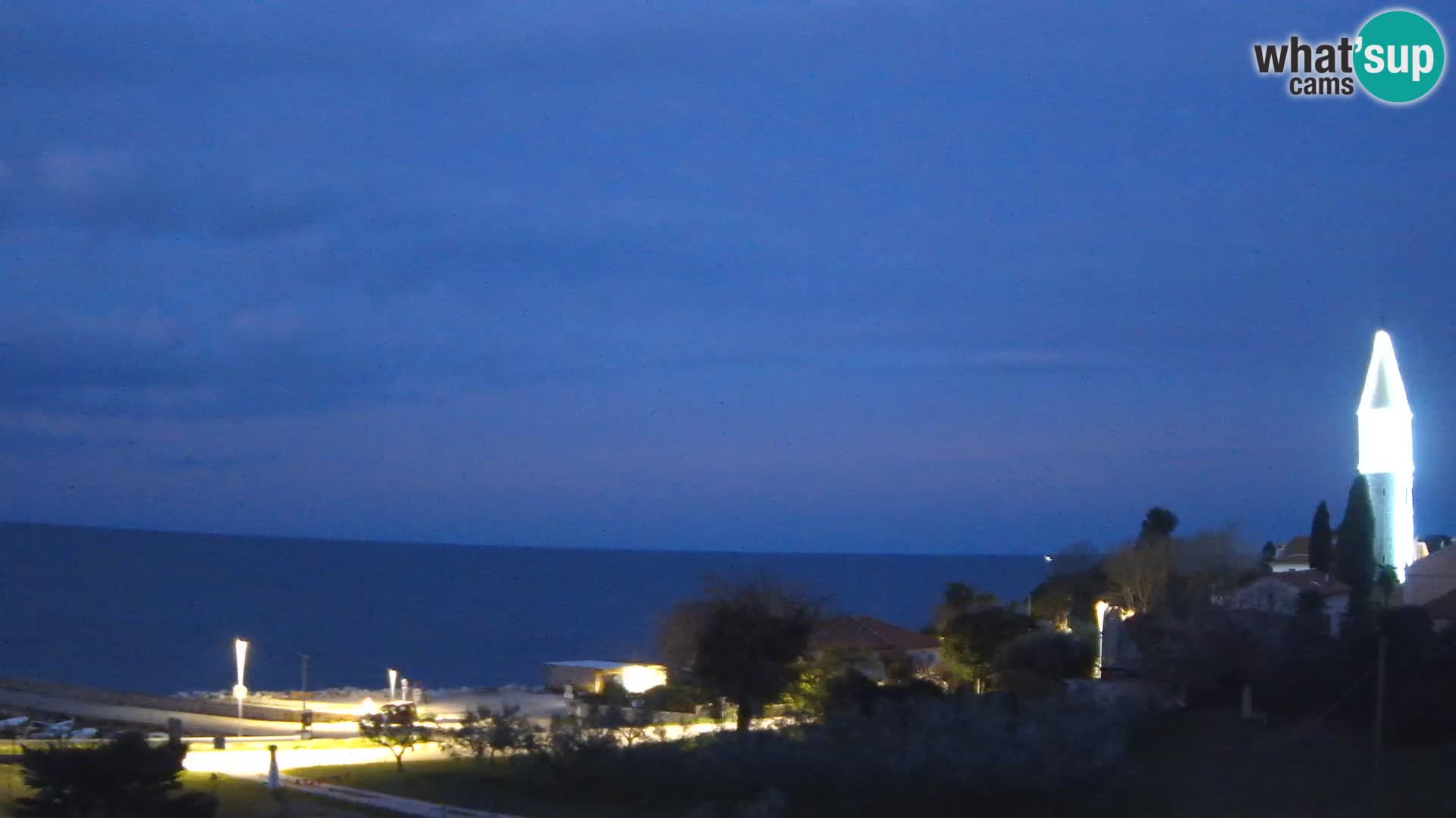 Umag Webcam uživo Lovrečica / San Lorenzo – Istra – Hrvatska