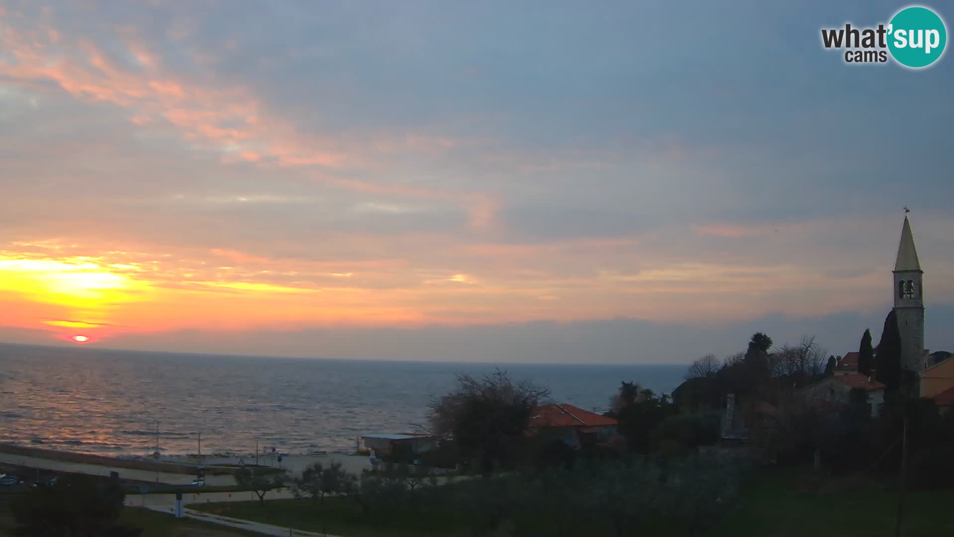 Umag Webcam uživo Lovrečica / San Lorenzo – Istra – Hrvatska