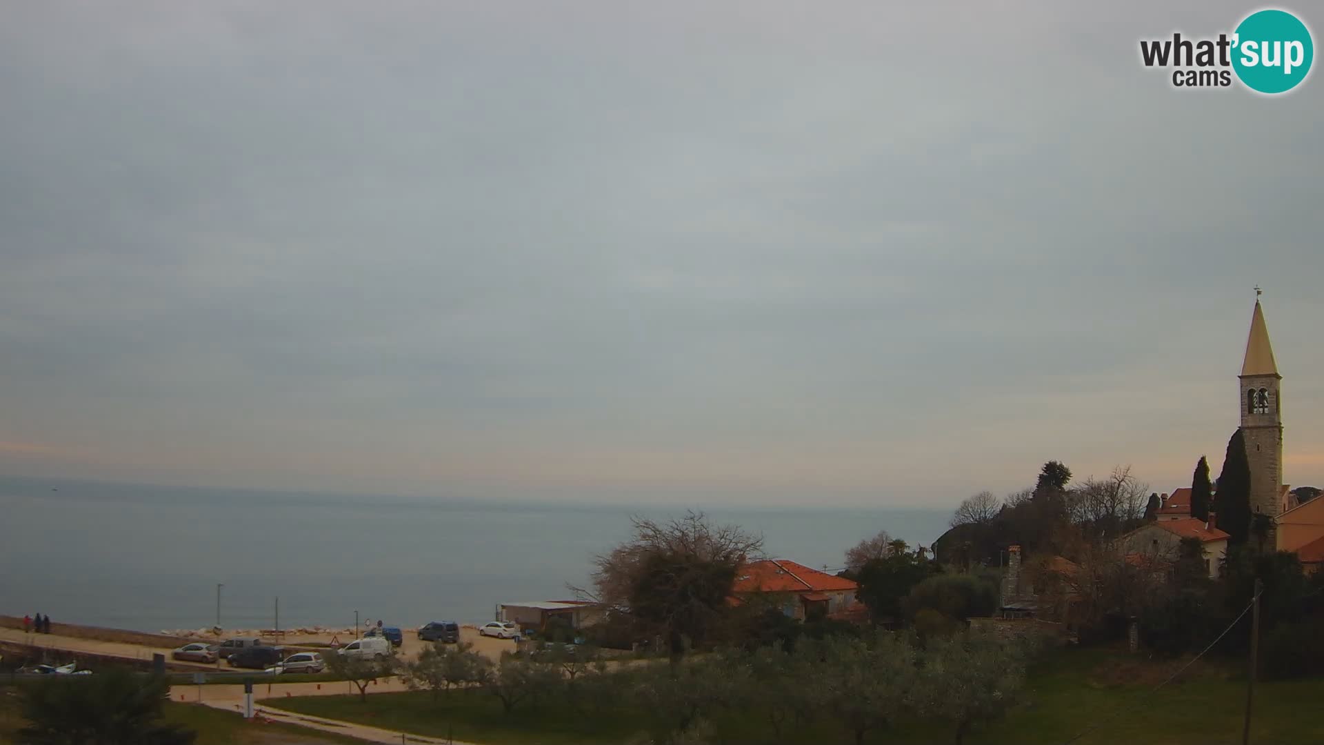 Umag Webcam en direct Lovrečica / San Lorenzo – Istrie – Croatie