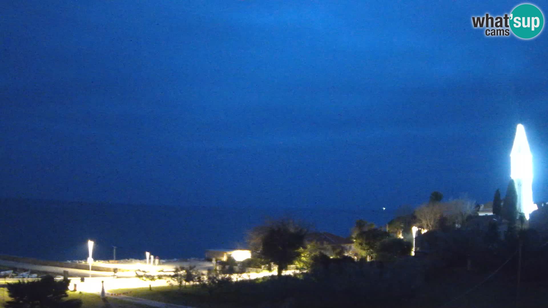 Umag Webcam en direct Lovrečica / San Lorenzo – Istrie – Croatie