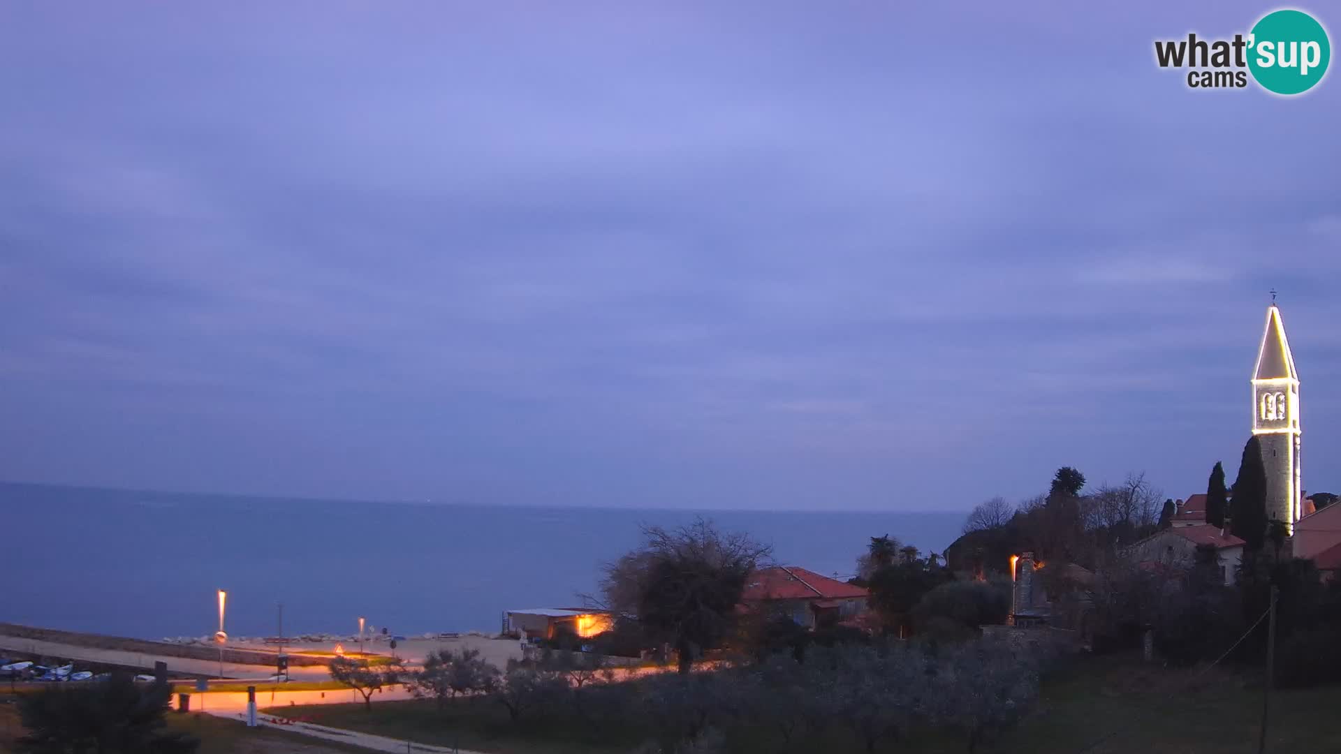 Umag spletna kamera Lovrečica – Istra – Hrvaška