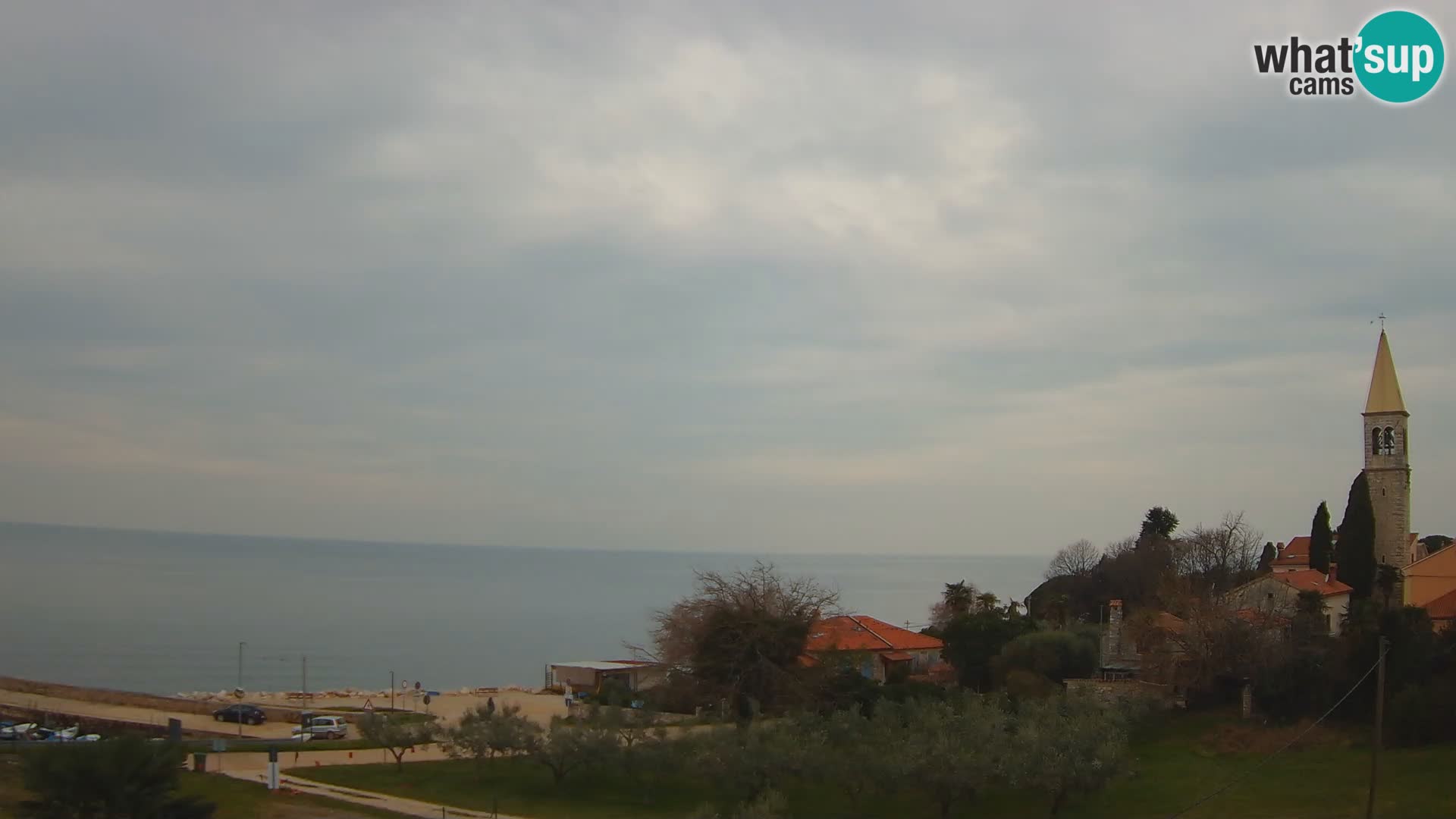 Umag Webcam en direct Lovrečica / San Lorenzo – Istrie – Croatie