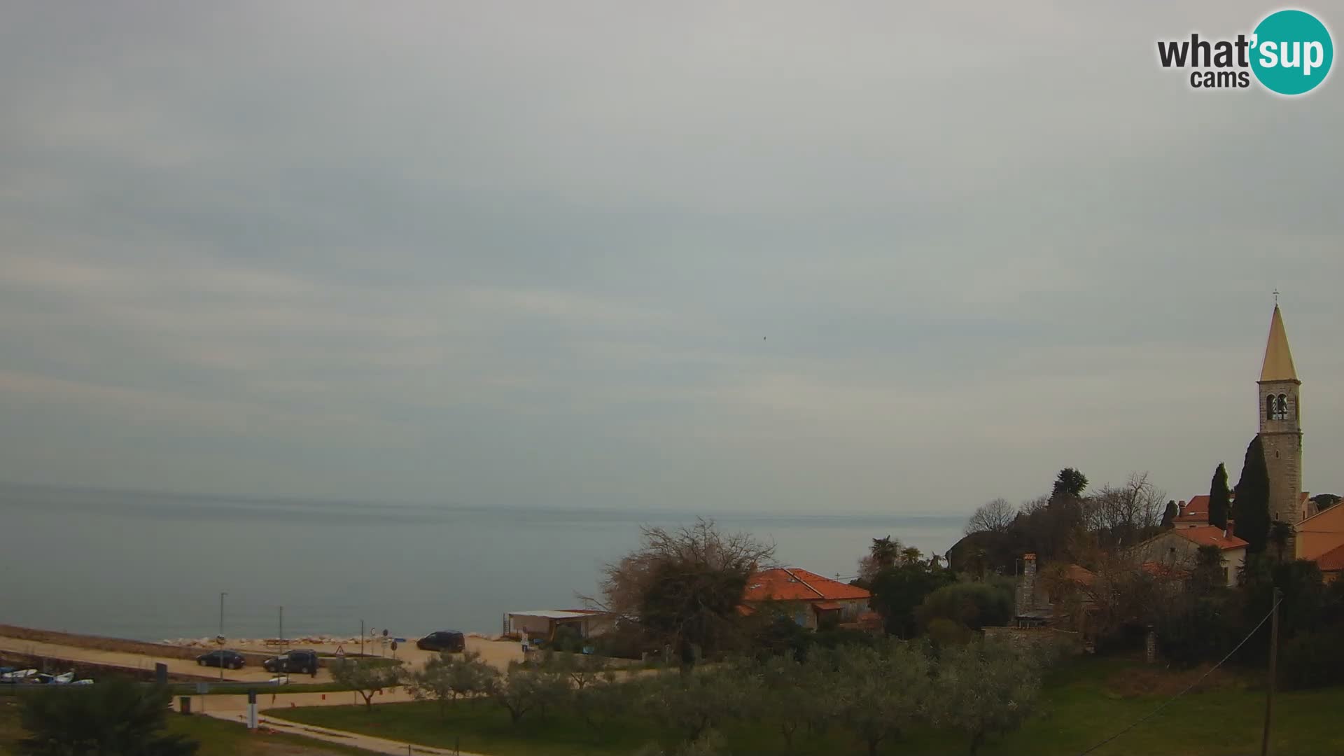 Umag spletna kamera Lovrečica – Istra – Hrvaška