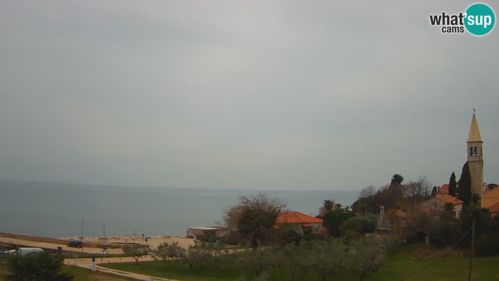 Umag spletna kamera Lovrečica – Istra – Hrvaška