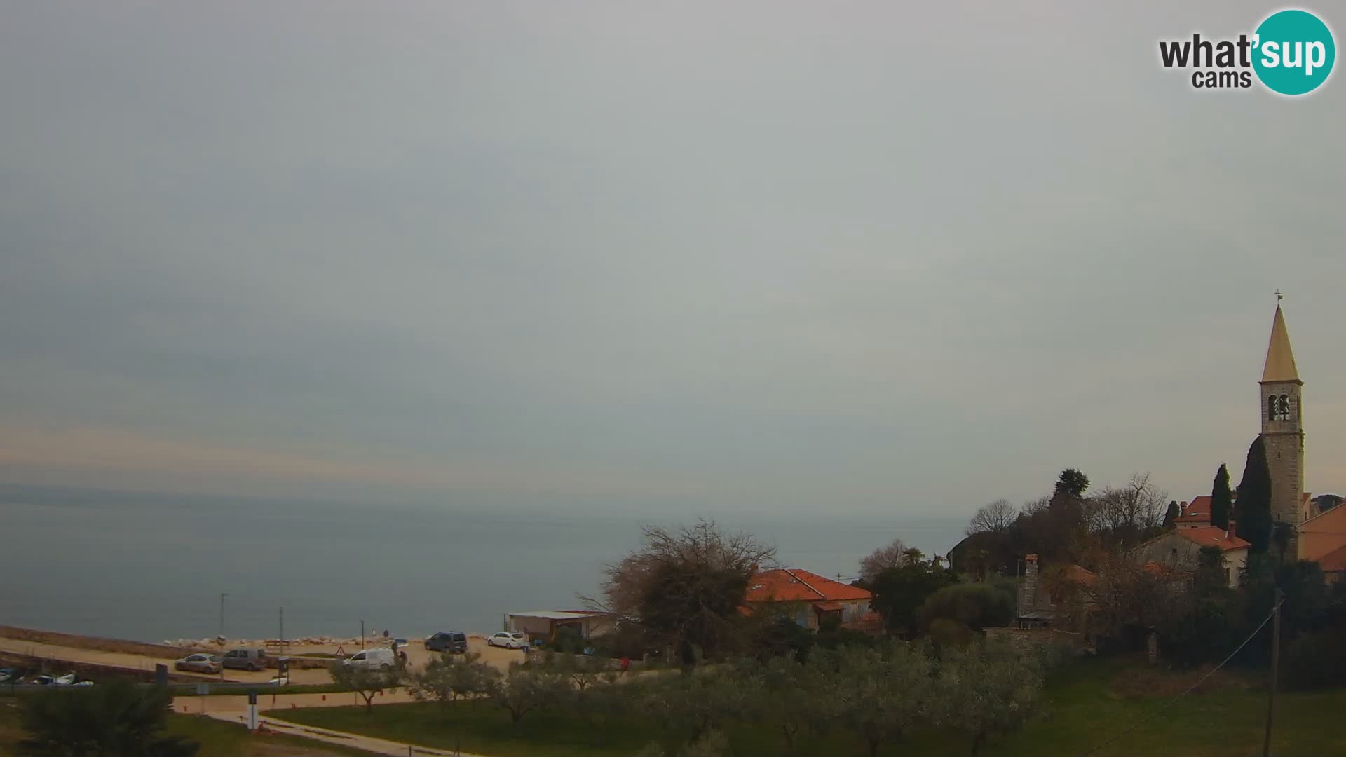 Umag spletna kamera Lovrečica – Istra – Hrvaška