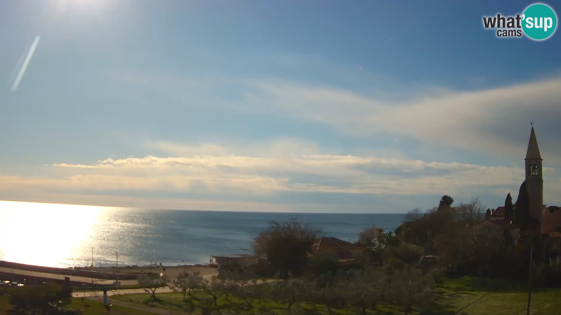 Umag spletna kamera Lovrečica – Istra – Hrvaška