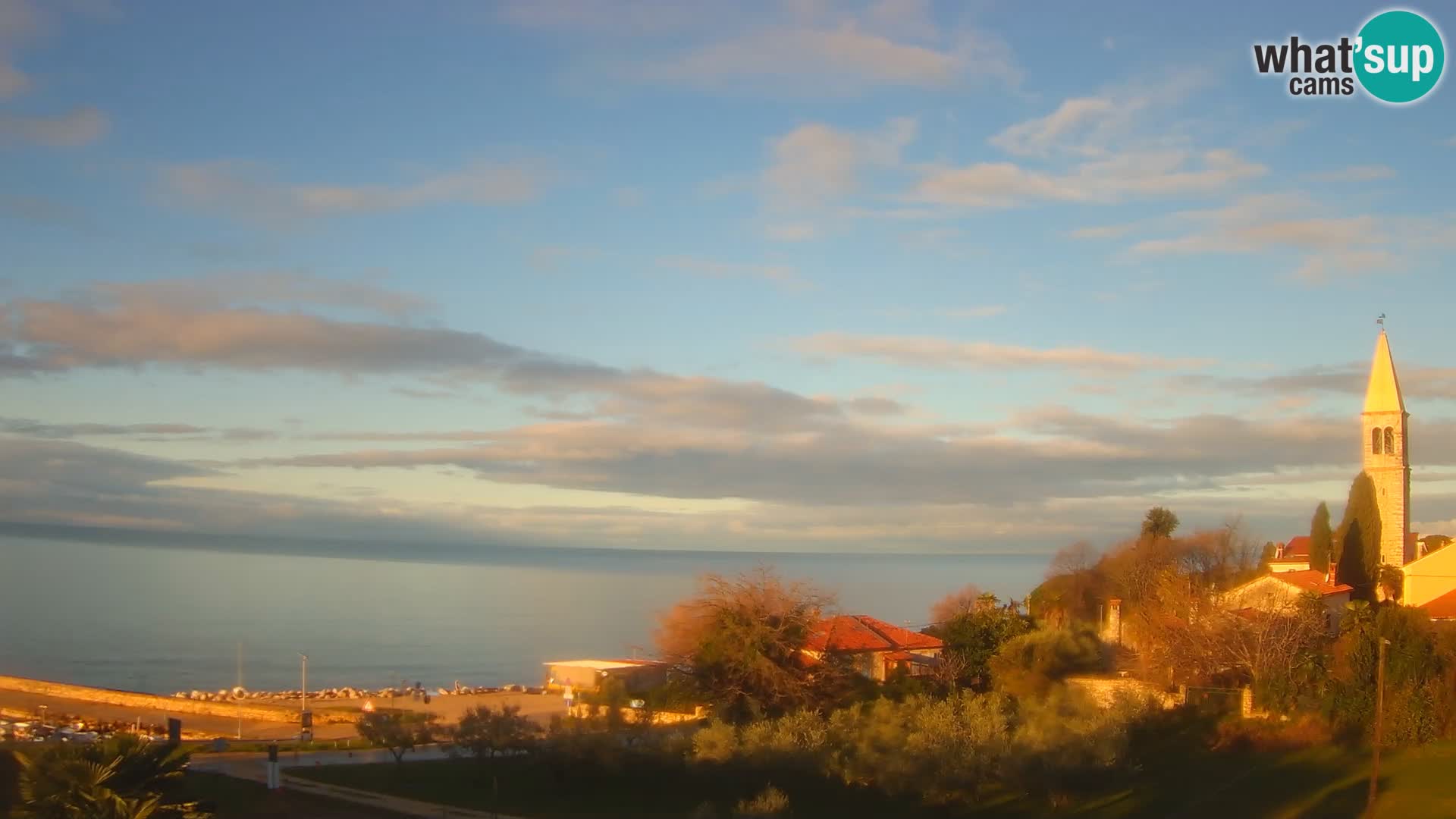 Umag Live webcam Lovrečica / San Lorenzo – Istria – Croatia