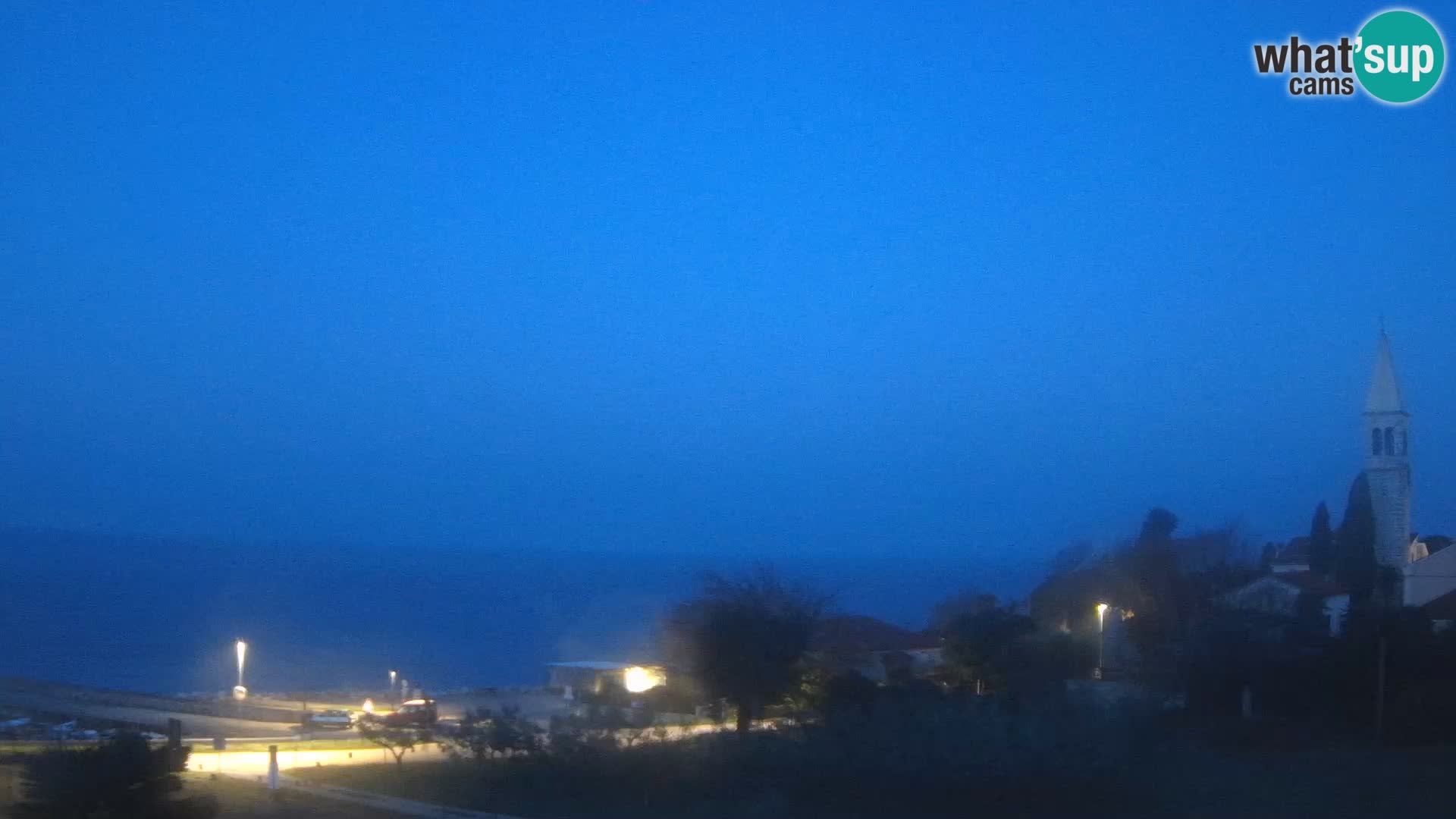 Umag Webcam en direct Lovrečica / San Lorenzo – Istrie – Croatie